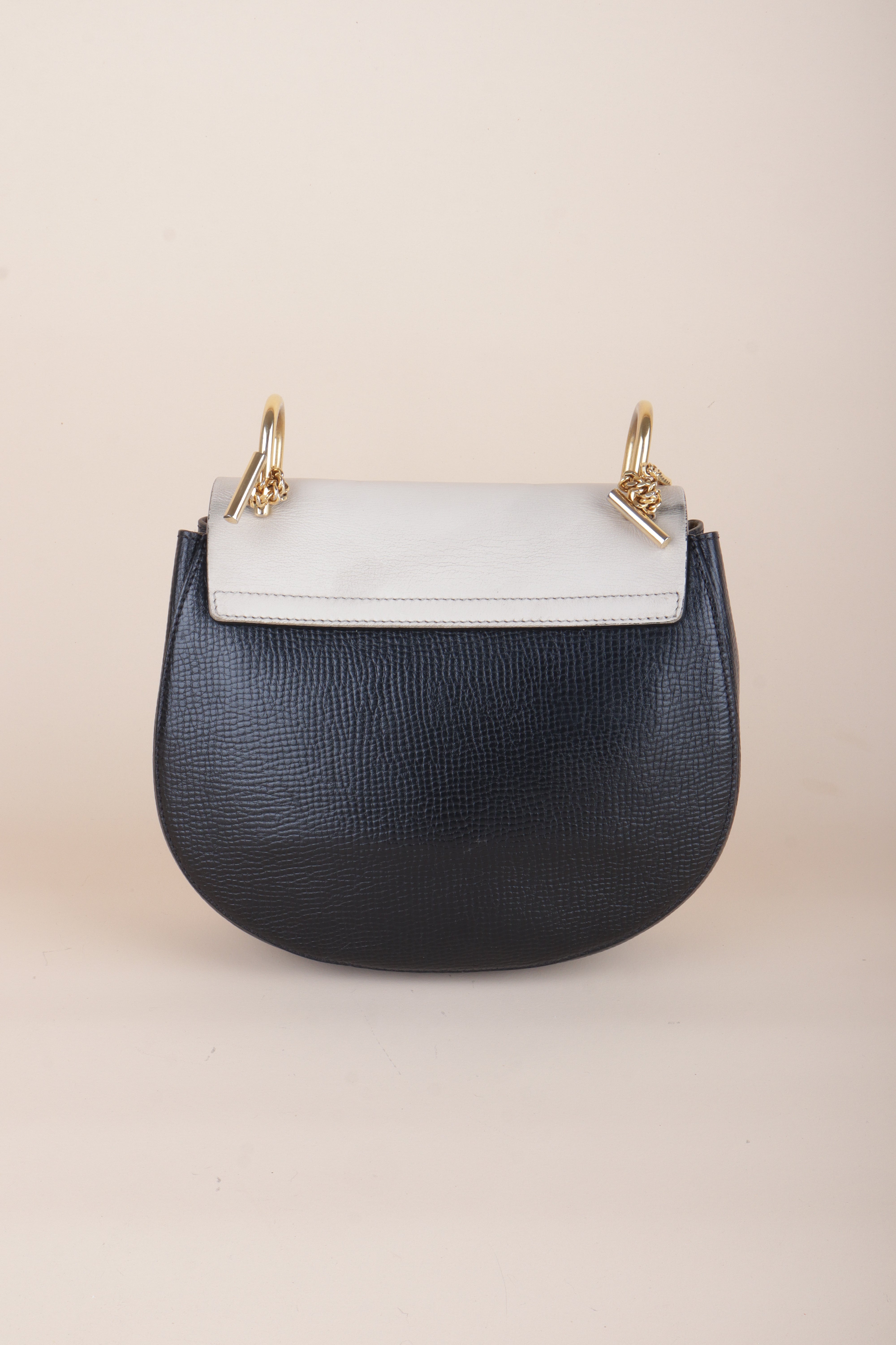 Chloe Bicolor Small Drew Crossbody Bag