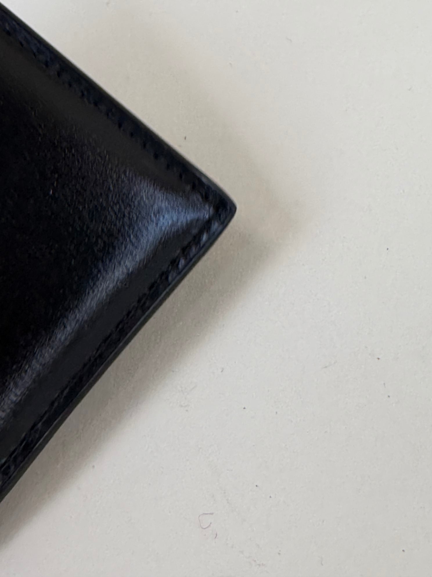 YSL Tiny Cassandre smothcalf black leather