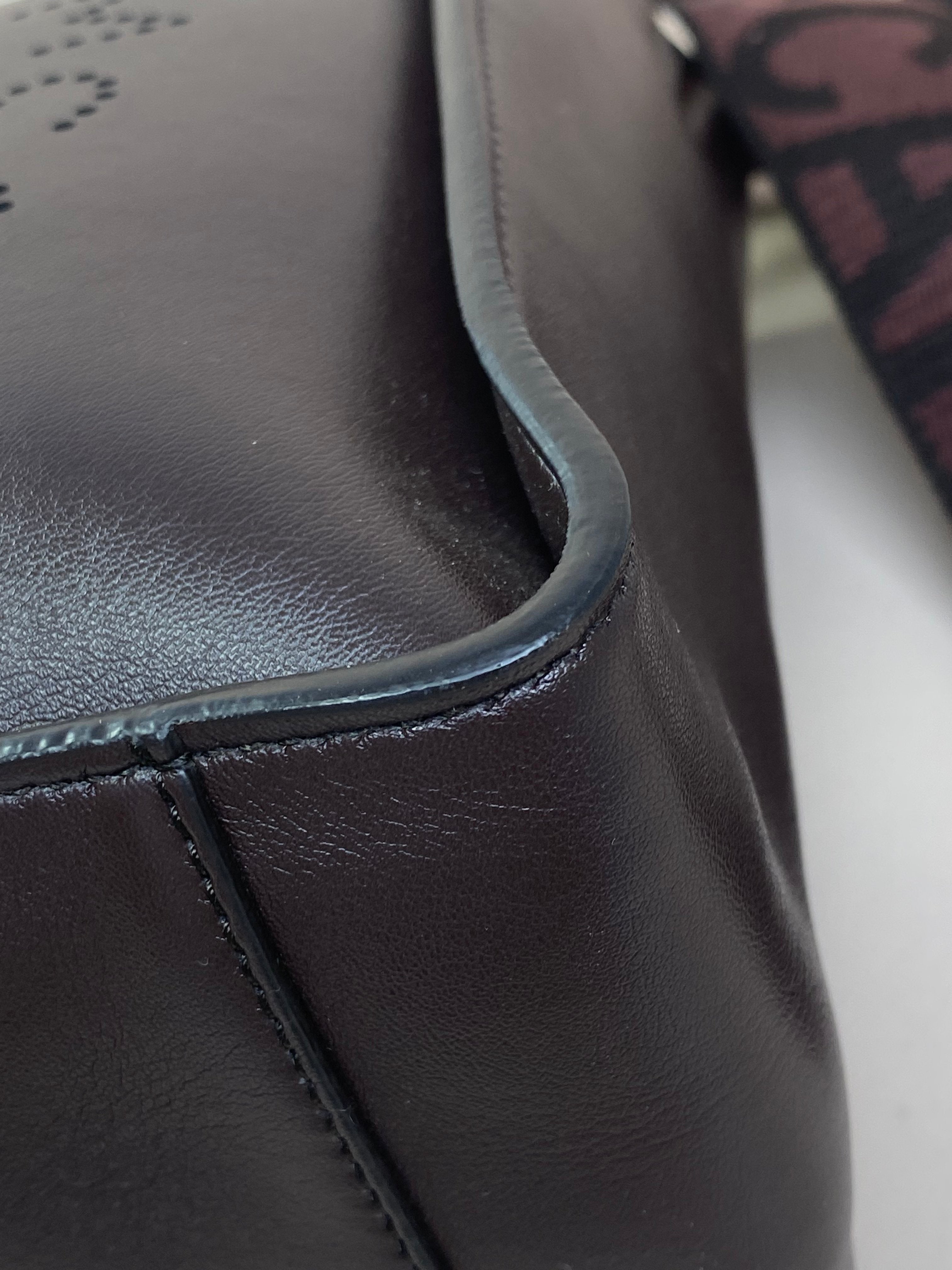 Stella Mccartney Brown Logo Crossbody Bag
