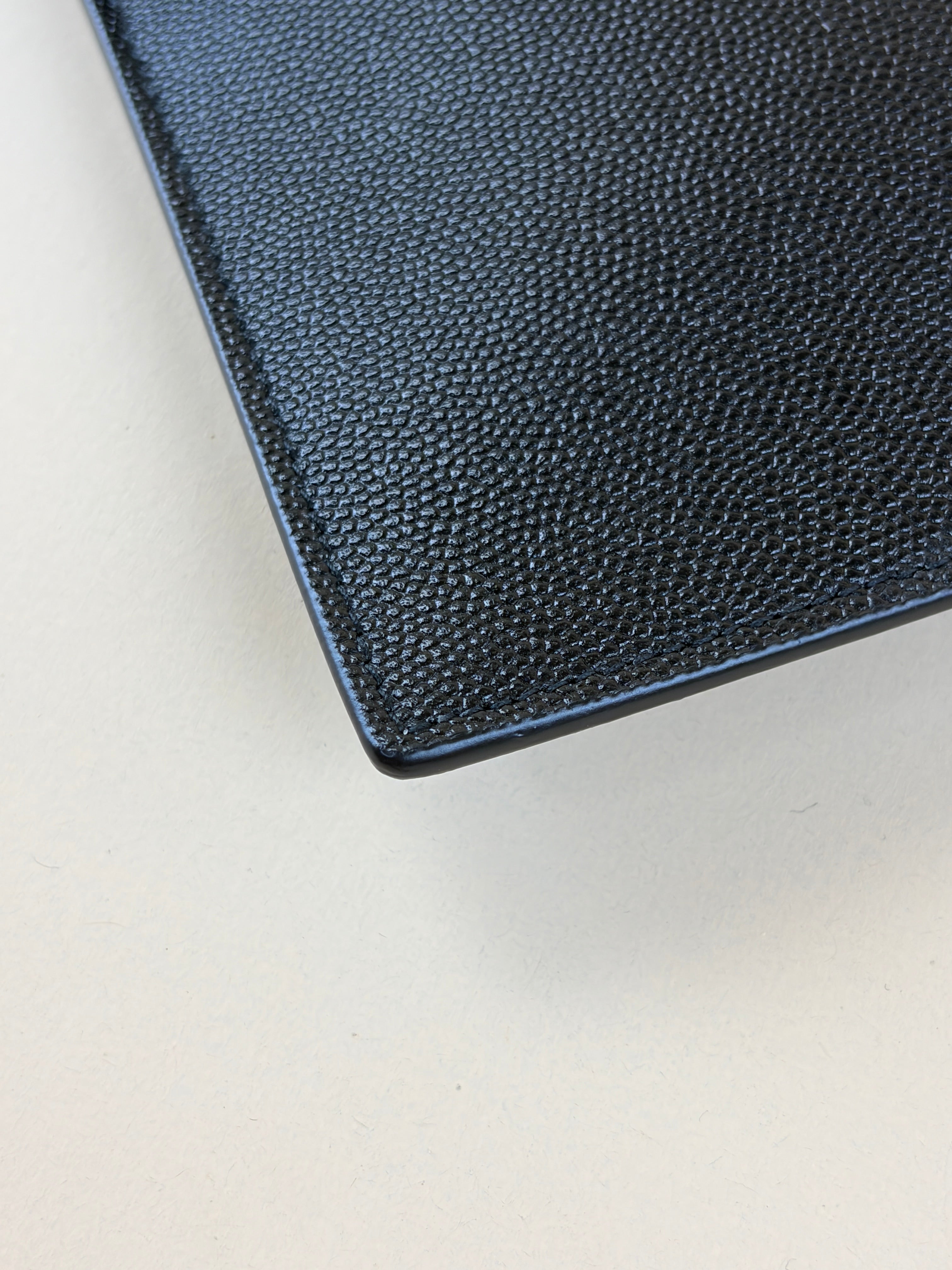 YSL Black Uptown Pouch