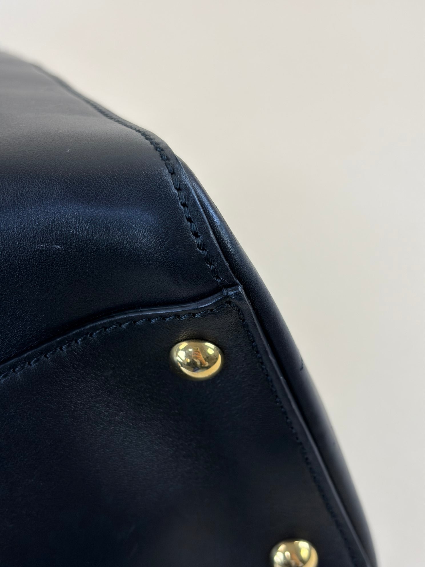 Gucci black Sylvie large Top Handle bag