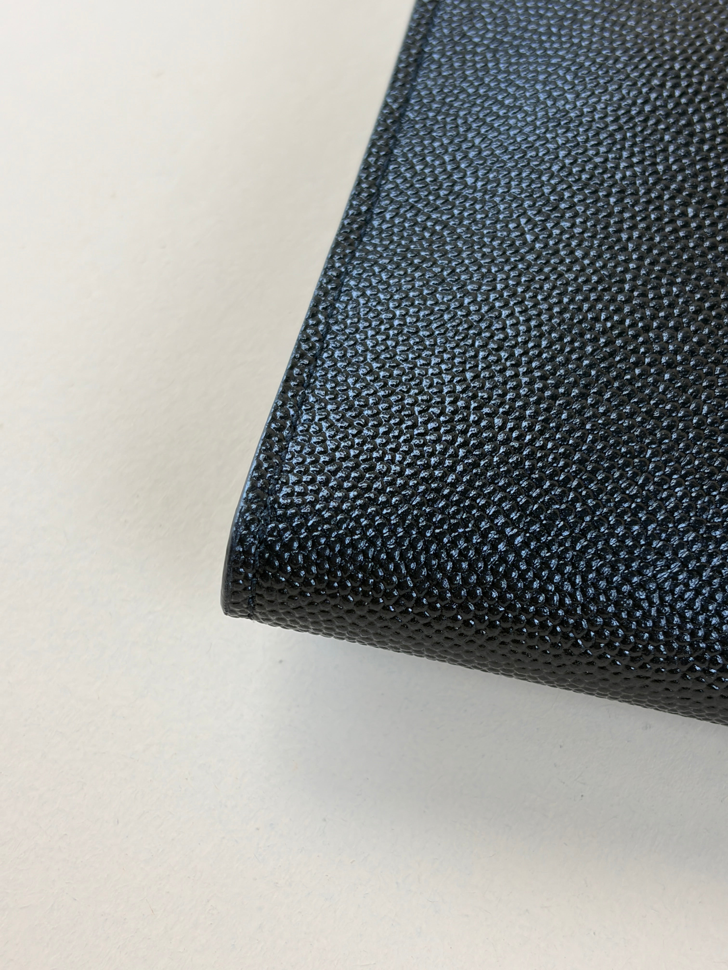 YSL Black Uptown Pouch