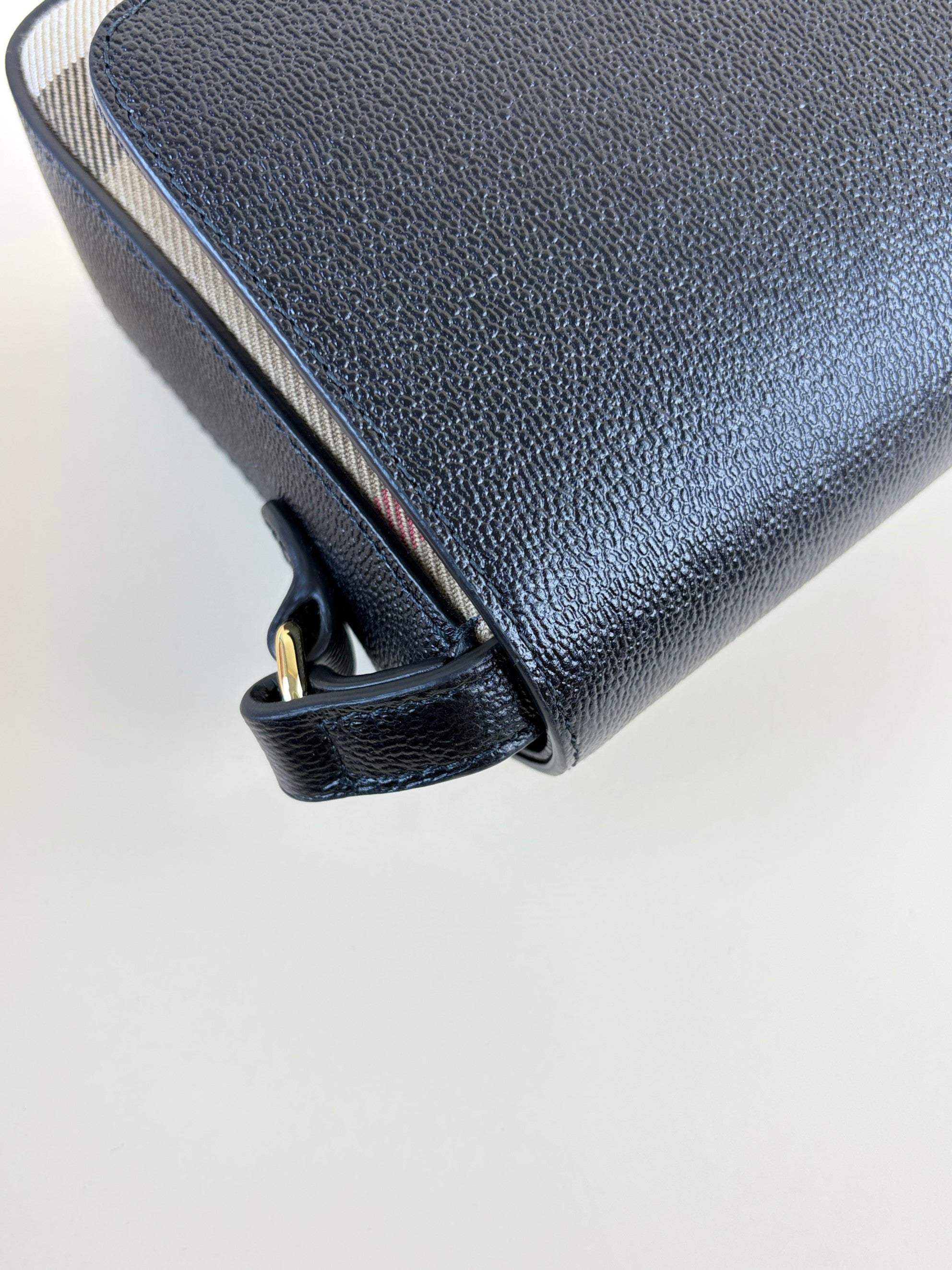 Burberry Black House Check Hampshire Bag