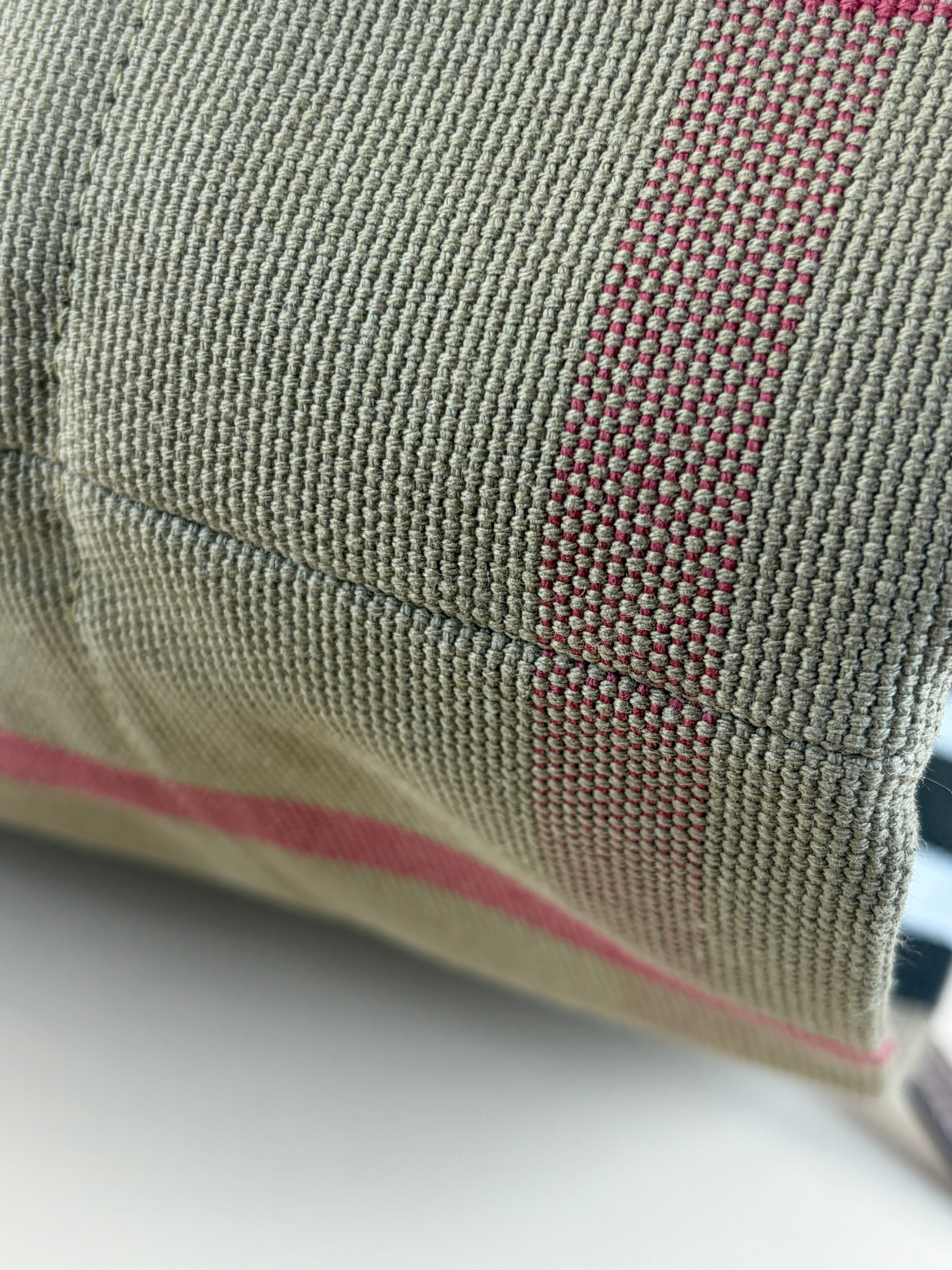 Burberry Brown Giant Check Medium London Tote Bag