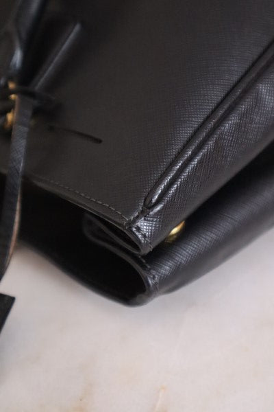 Prada Black Top Handle Bag