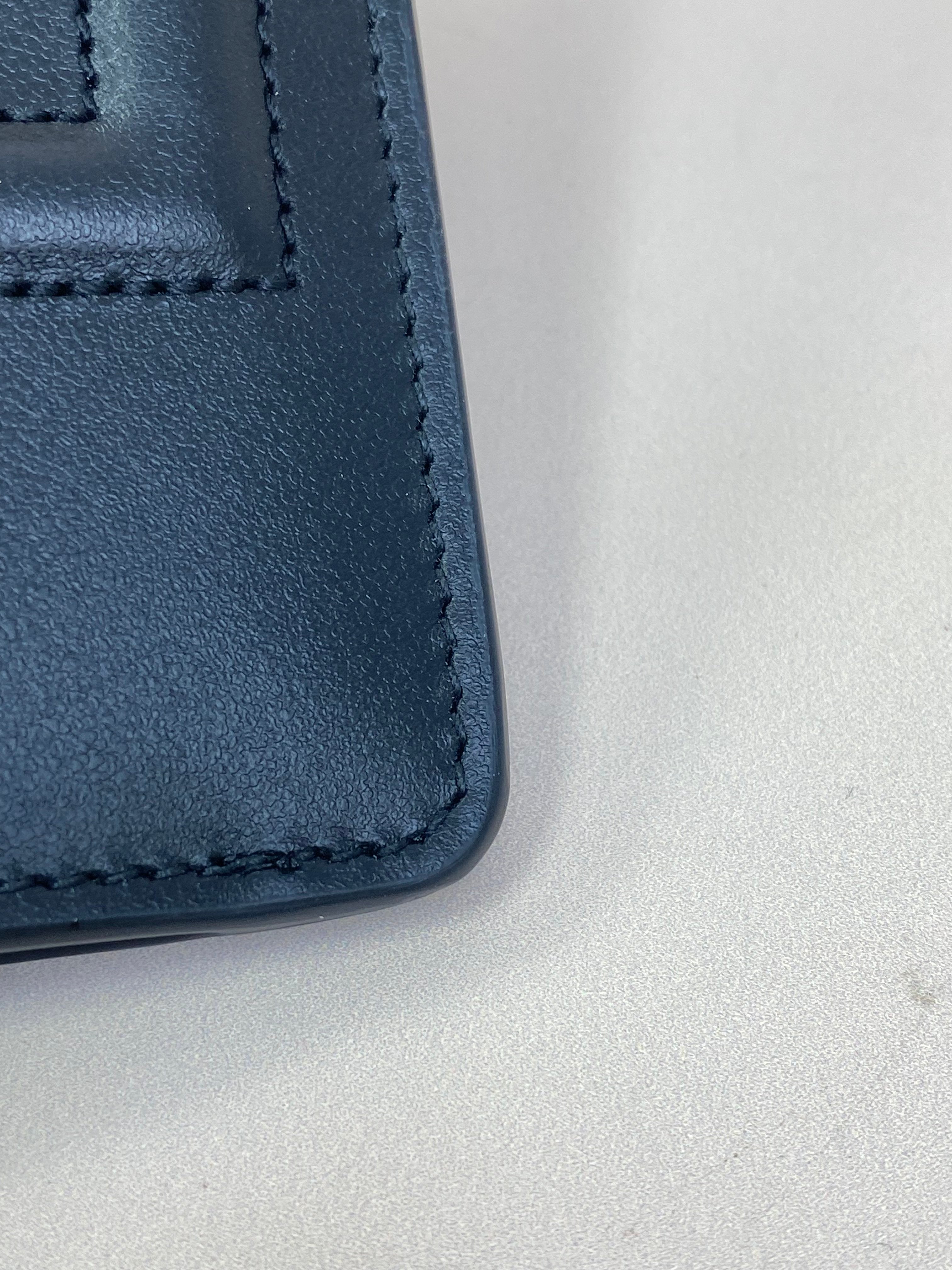 Dolce & Gabbana Black DG Logo Small Zip Wallet