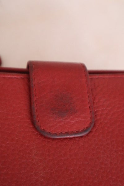 Prada Red Small Wallet