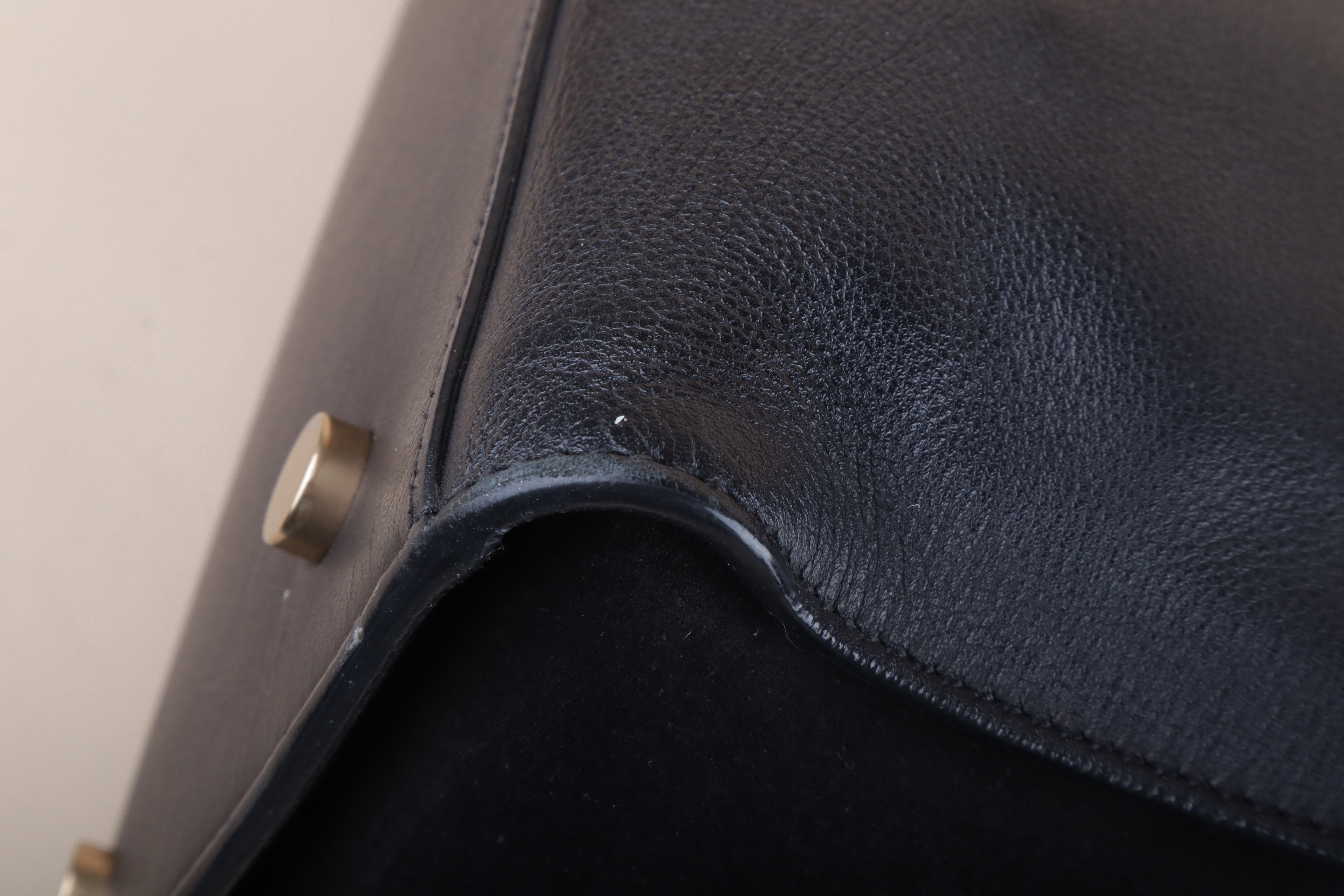 YSL Black Downtown Cabas Small Top Handle Bag