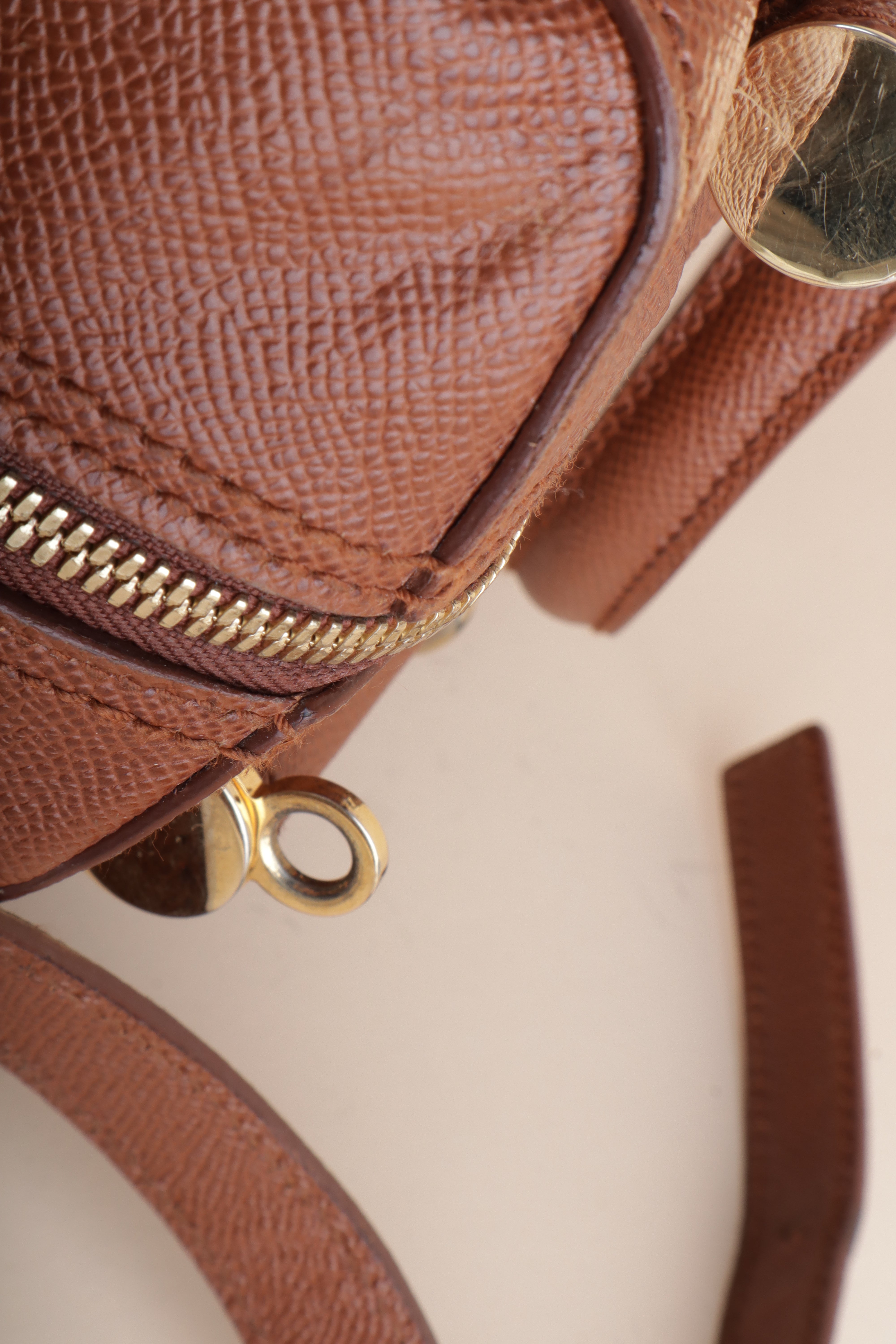 Dolce & Gabbana Camel Miss Sicily Boston Bag