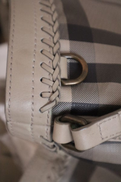 Burberry Smoked Nova Check Shoulder Bag