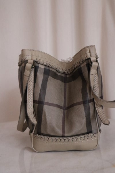 Burberry Smoked Nova Check Shoulder Bag