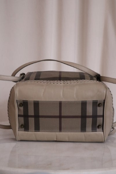 Burberry Smoked Nova Check Shoulder Bag