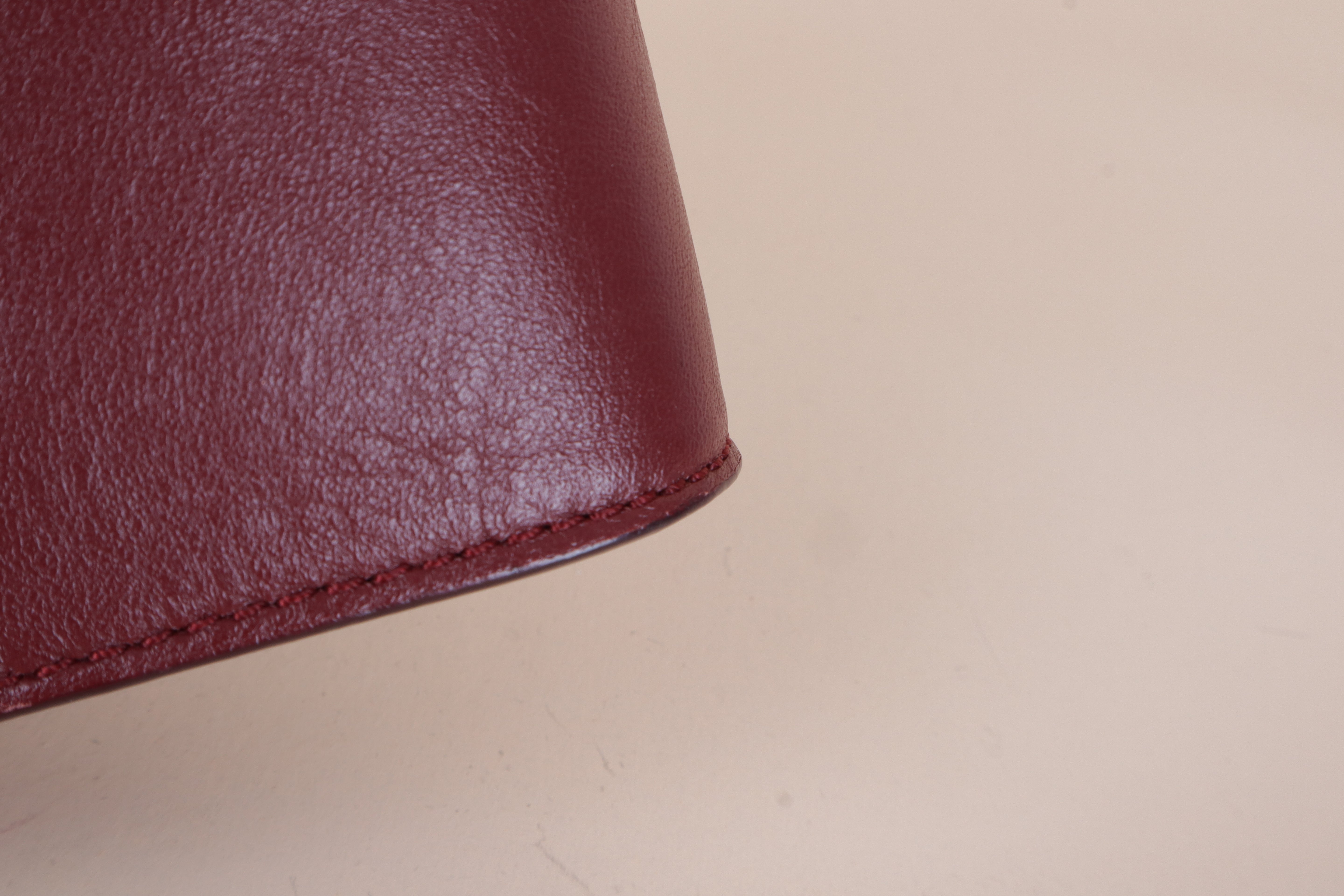 Chloe Burgandy mini Faye Crossbody Bag