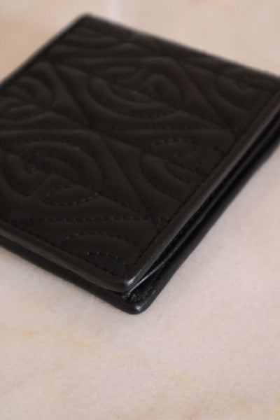 Gucci Black Rhombus Quilted Wallet