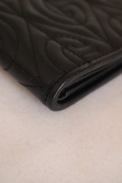 Gucci Black Rhombus Quilted Wallet