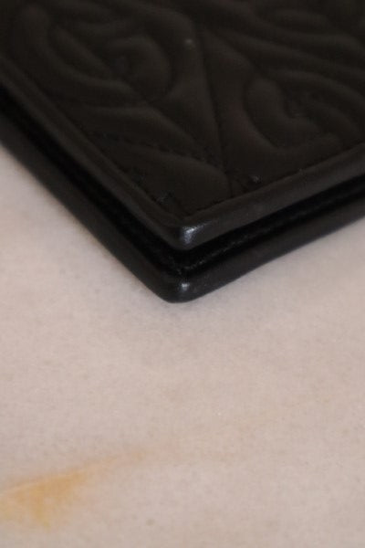 Gucci Black Rhombus Quilted Wallet