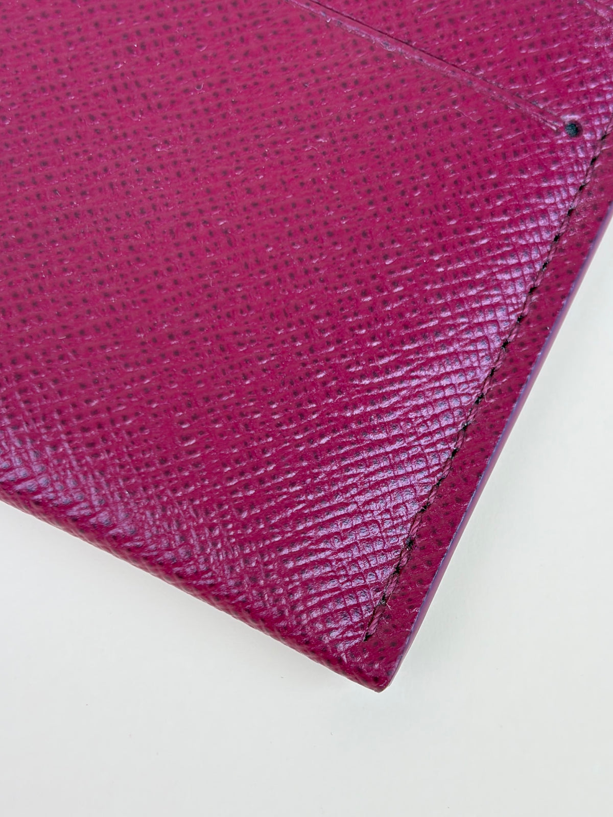 Louis Vuitton fuchia Felicie card holder insert