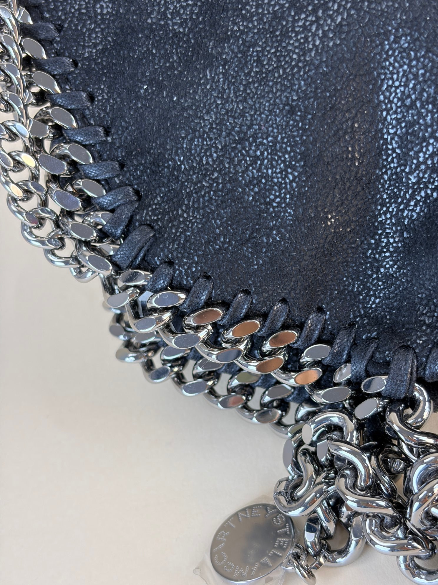 Stella Mccartney Black Mini Tote Bag