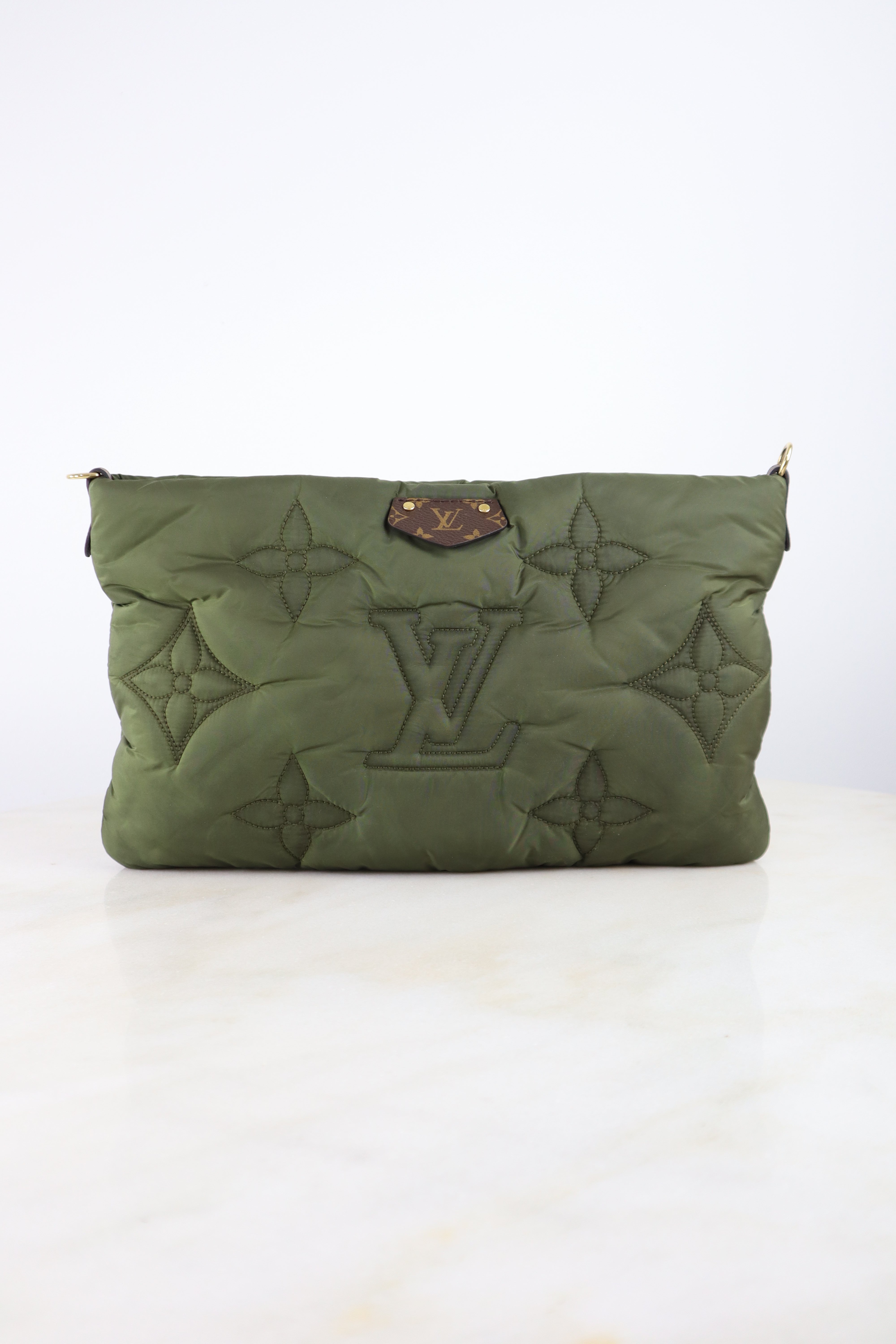 Louis Vuitton Bicolor Econyl Nylon Pillow Maxi Multi Pochette