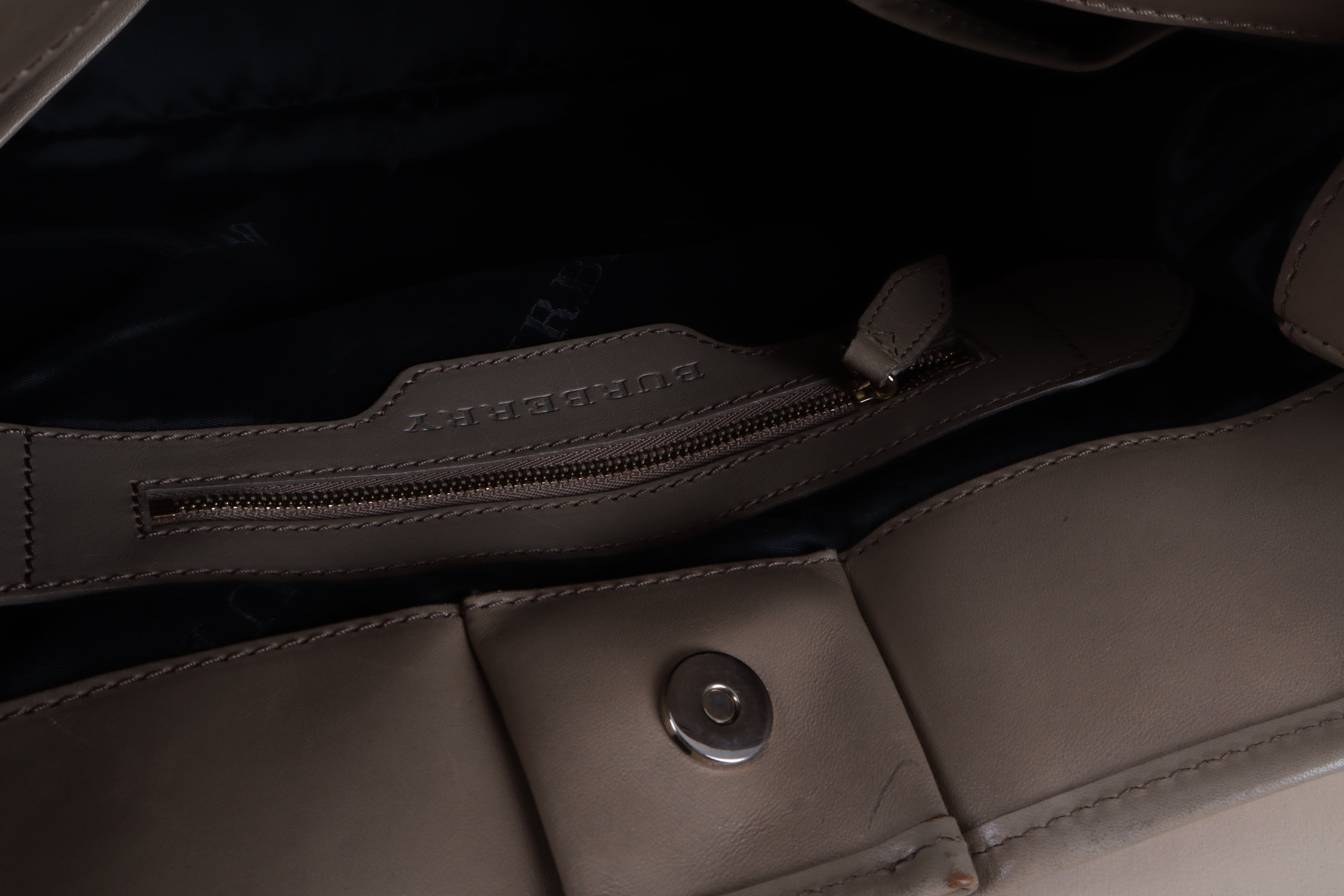 Burberry Beige Tote Bag