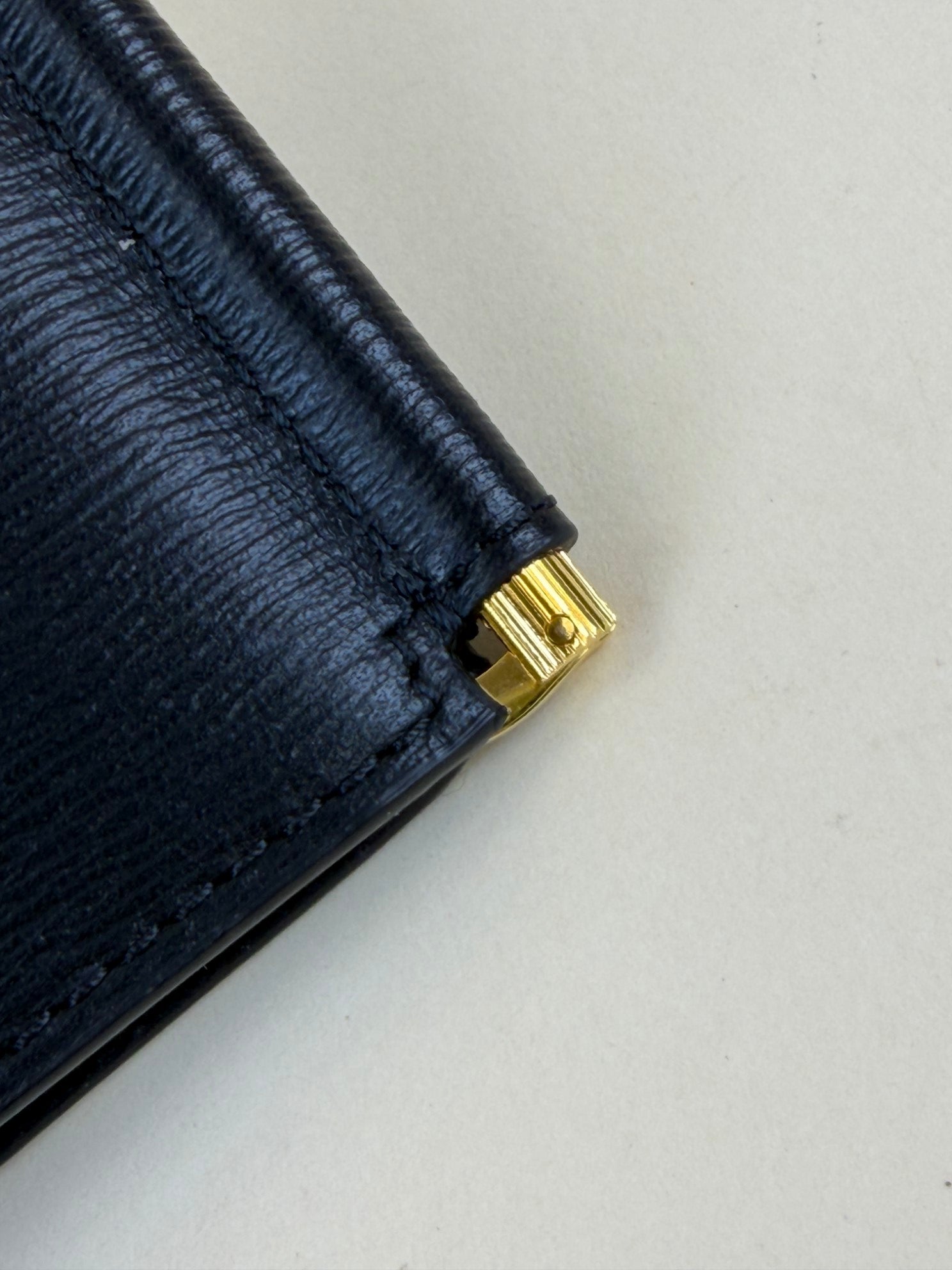 Tom Ford Black Small Money Clip Wallet