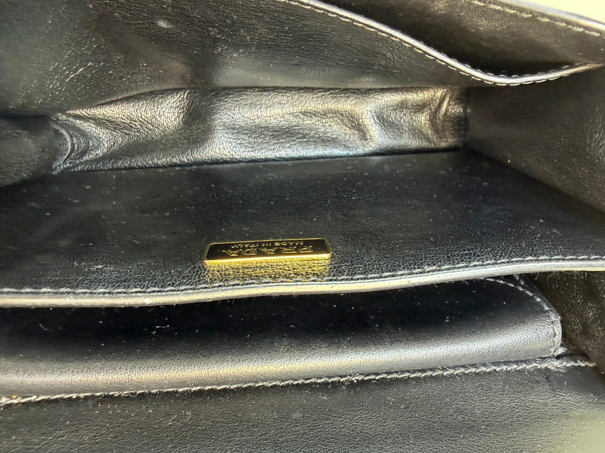 Prada Black City Cahier Bag