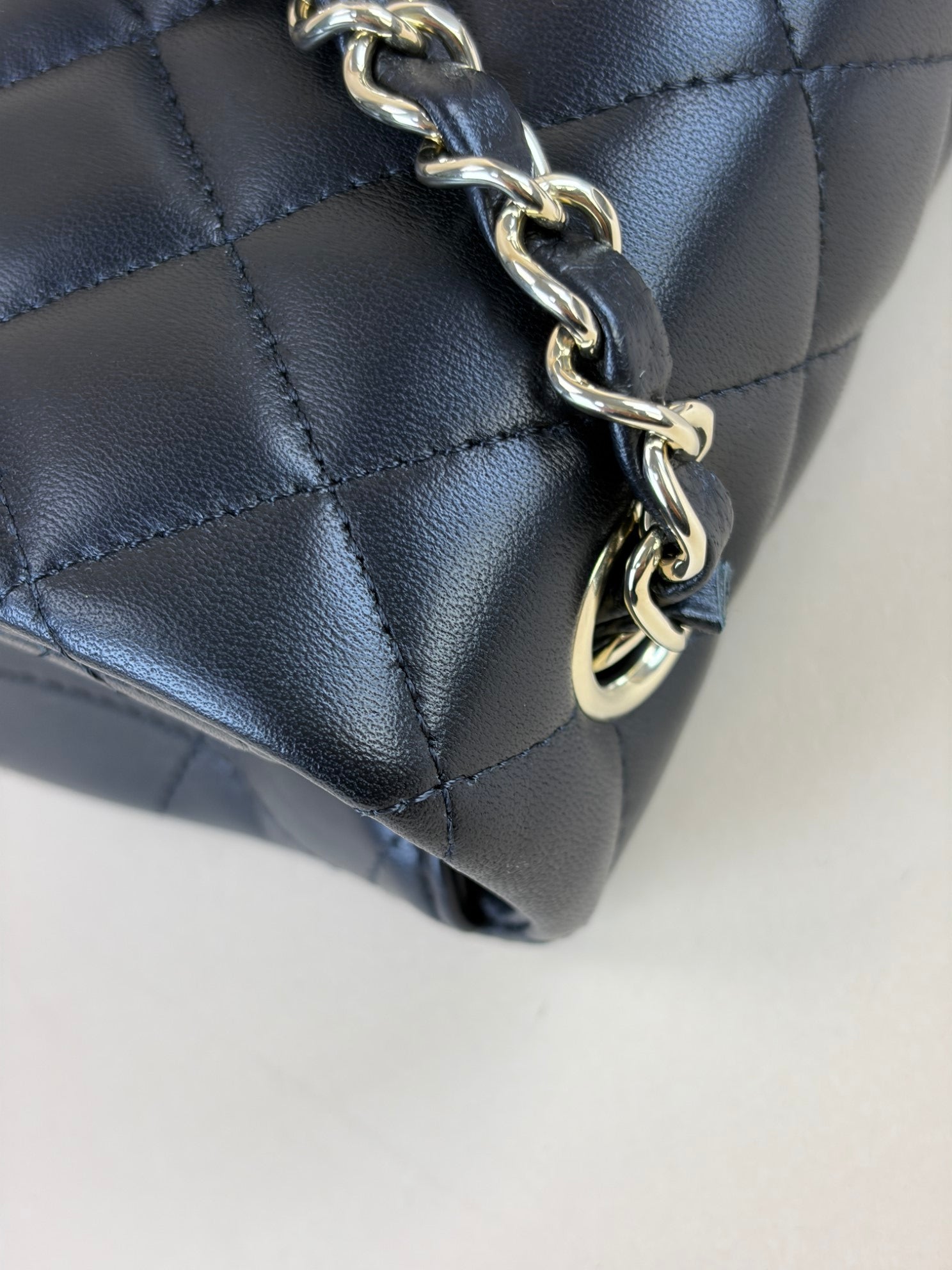 Chanel Black Classic Mini Rectangular Flap Bag