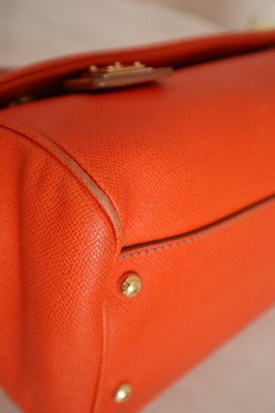 Dolce & Gabbana Orange Sicily Large Bag