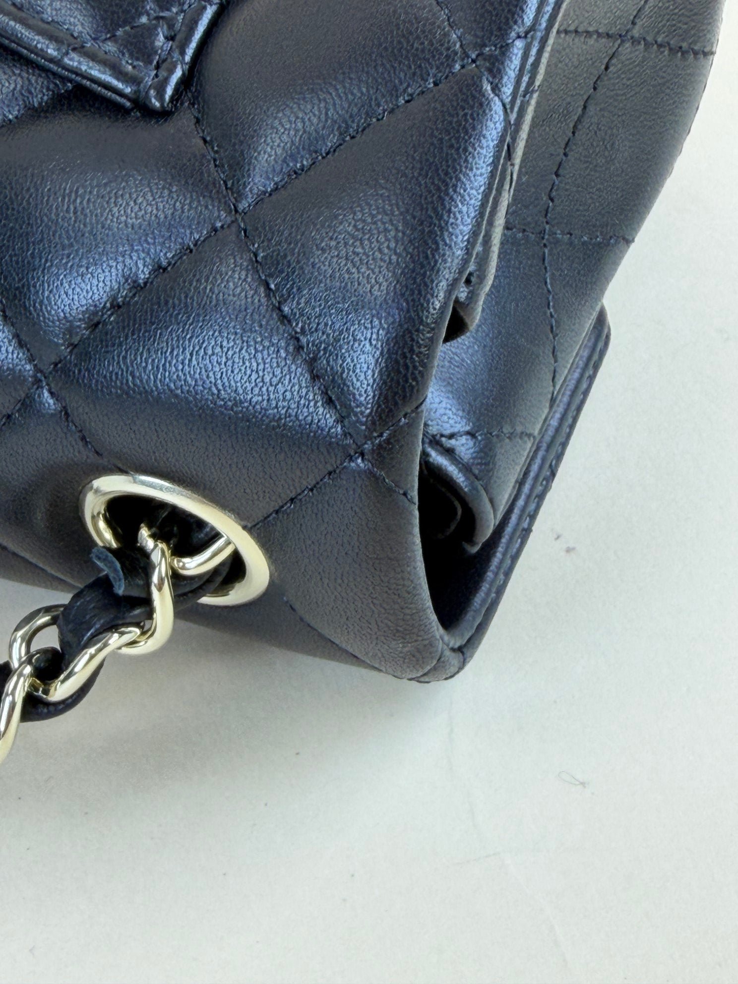 Chanel Black Classic Mini Rectangular Flap Bag