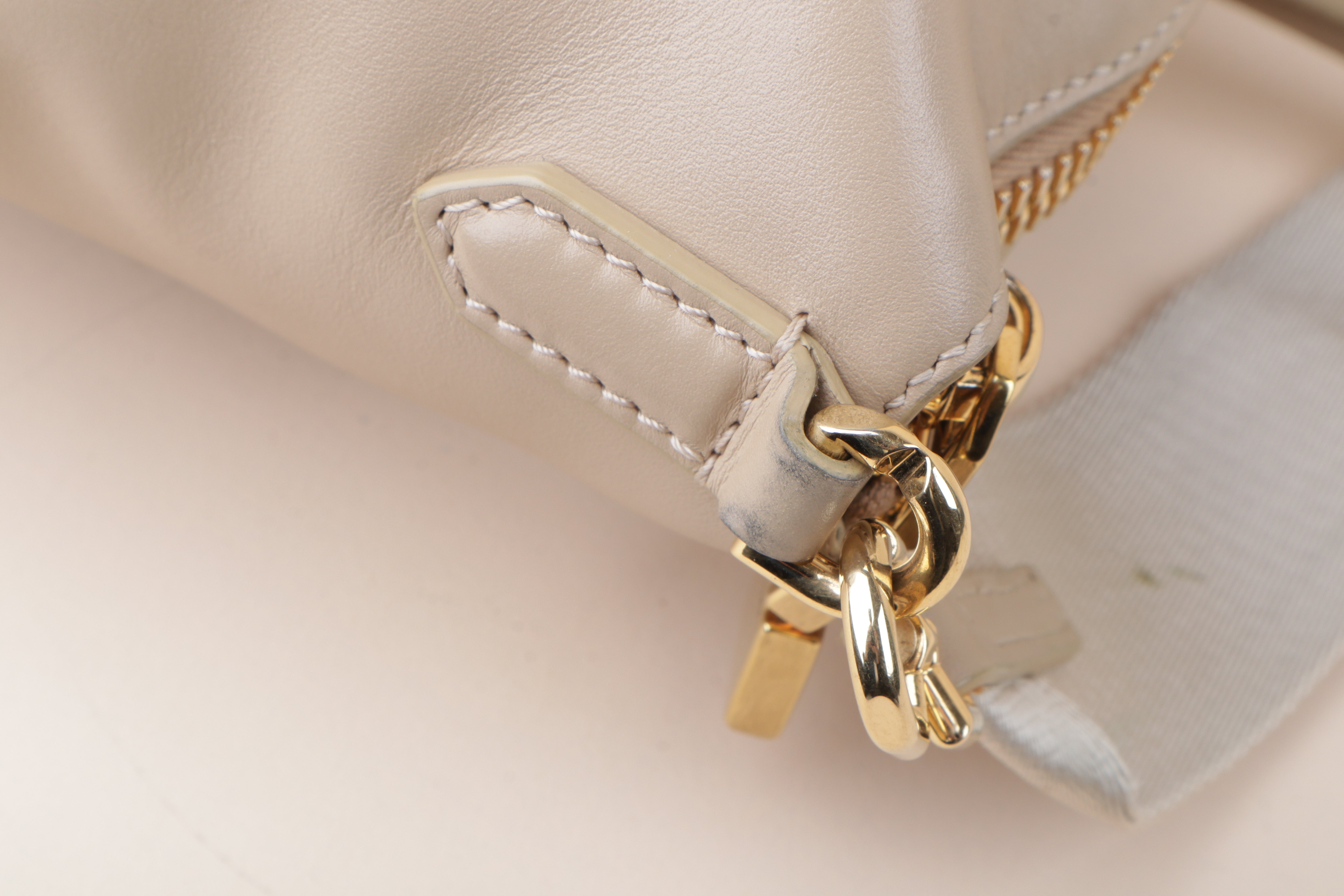 Givenchy Beige Sport Box Antigona Tote Bag W/ Canvas Strap