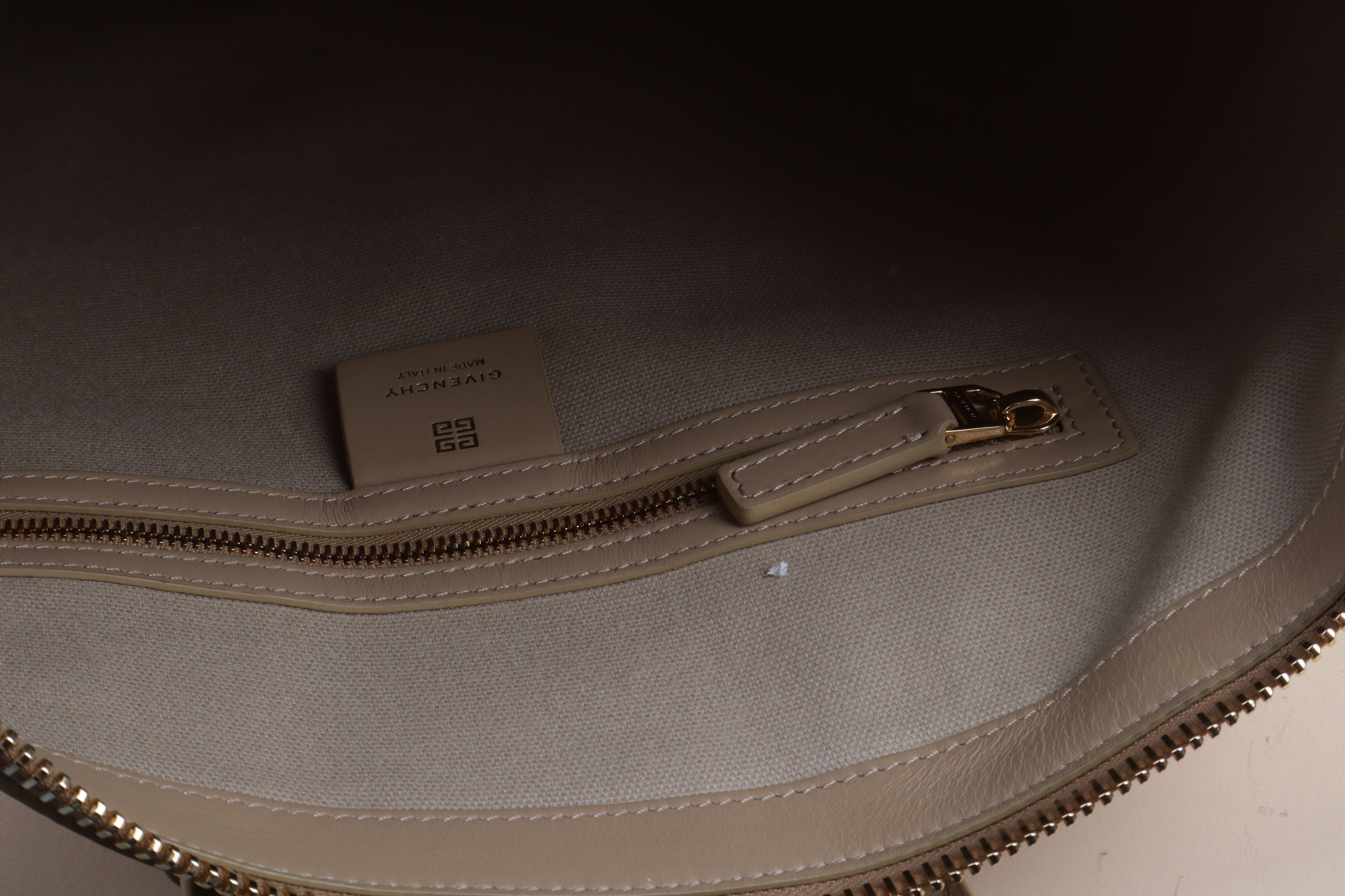 Givenchy Beige Sport Box Antigona Tote Bag W/ Canvas Strap