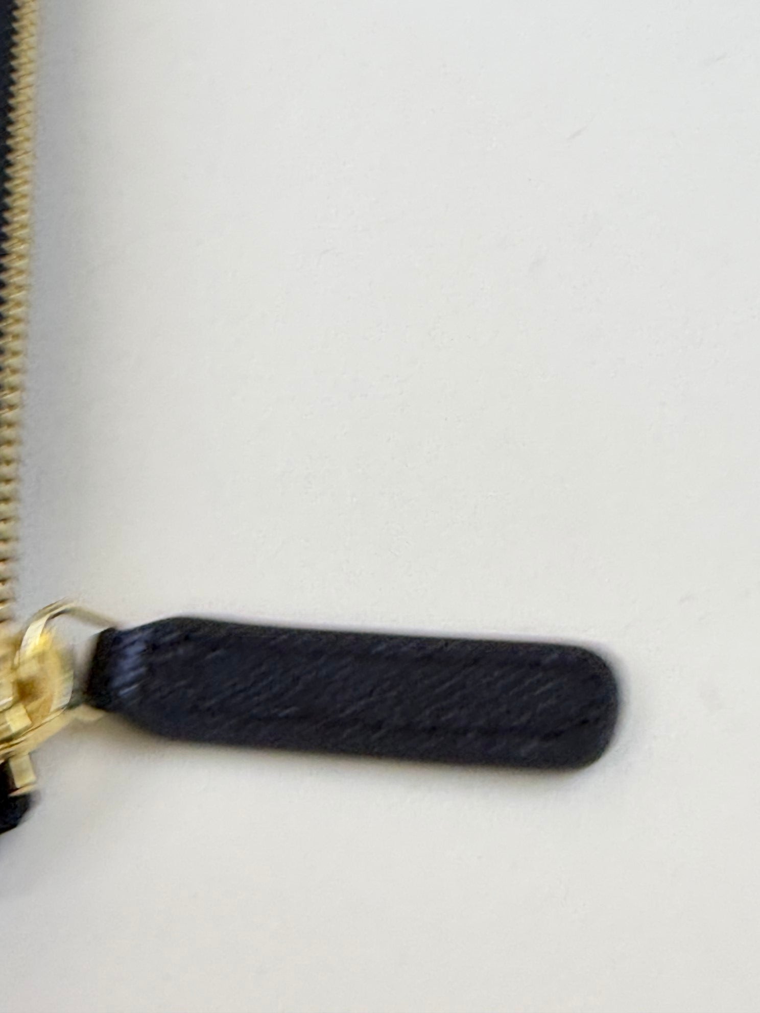 Chanel Black Classic Zip Medium Pouch