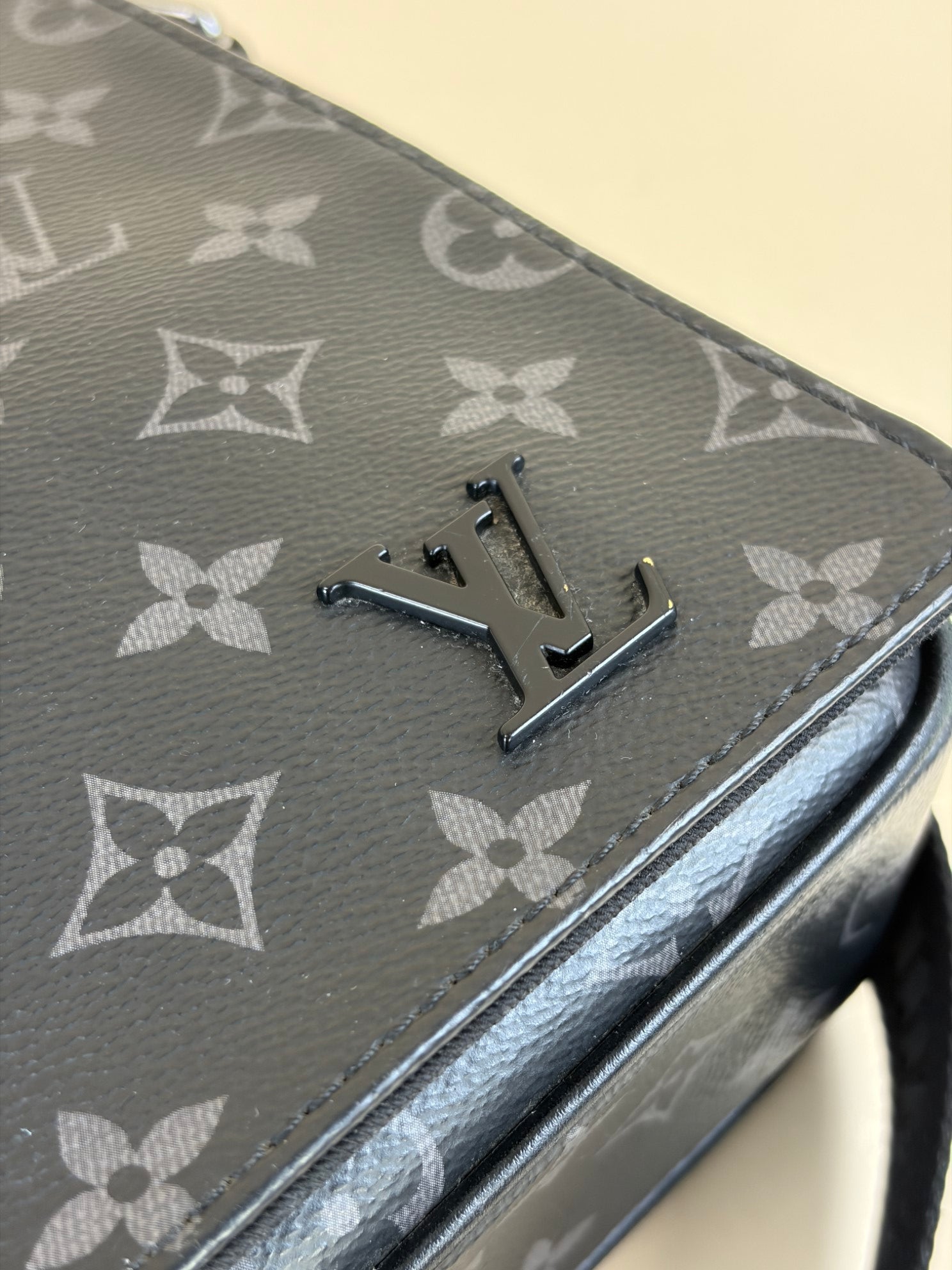 Louis Vuitton Monogram Eclipse District PM Crossbody Bag