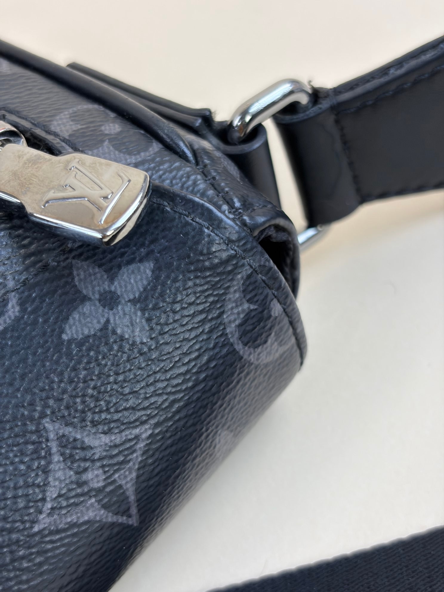 Louis Vuitton Monogram Eclipse District PM Crossbody Bag