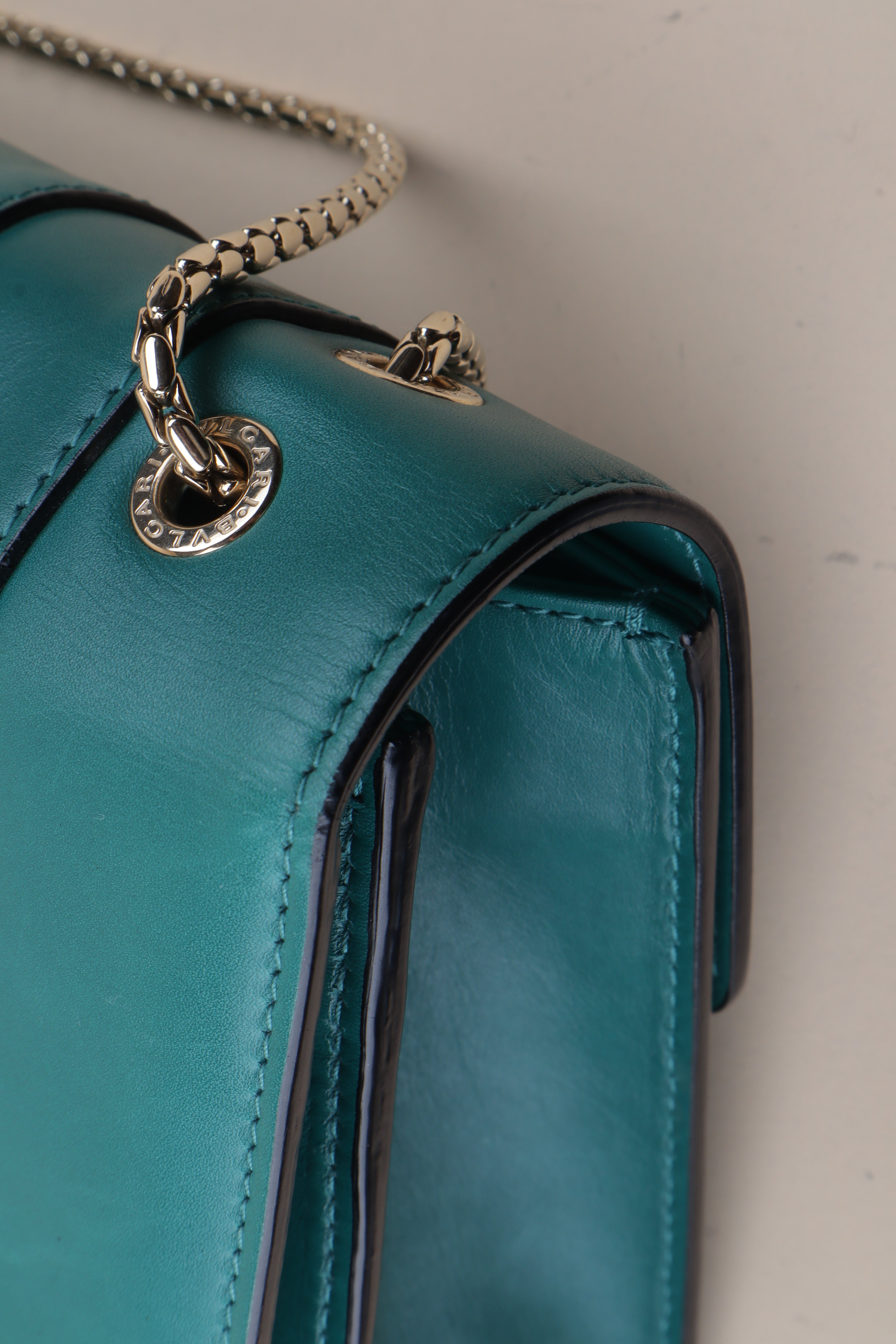 Bvlgari Green Serpenti Forever Bag