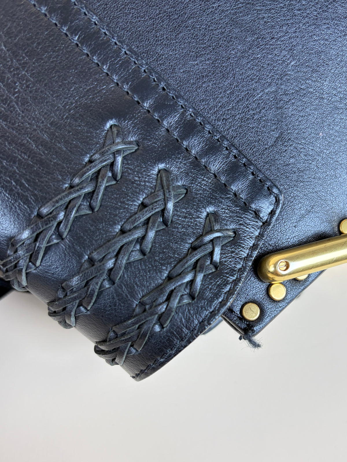 Chloe Black hudson medium leather