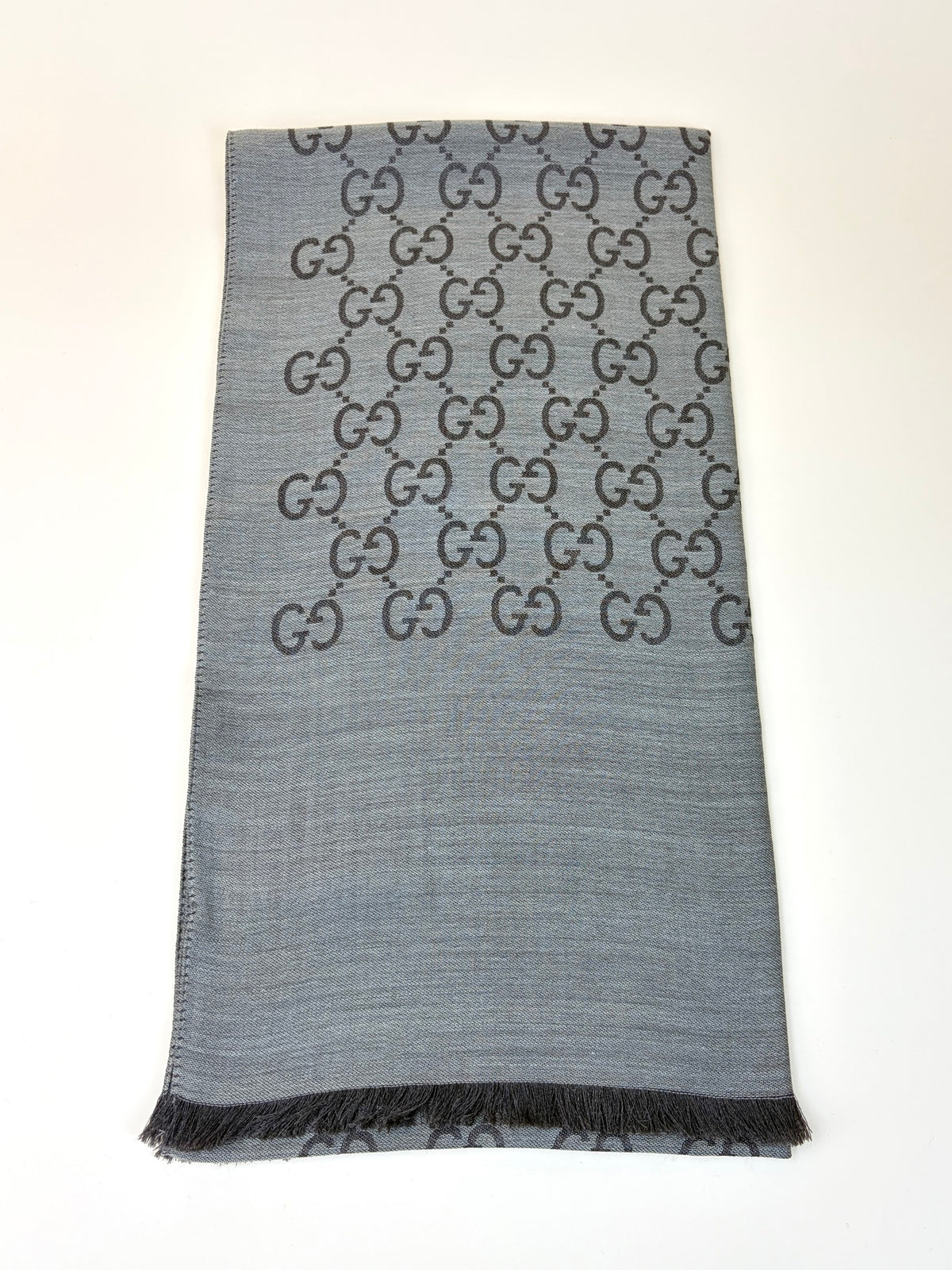 Gucci brown GG wool Scarf