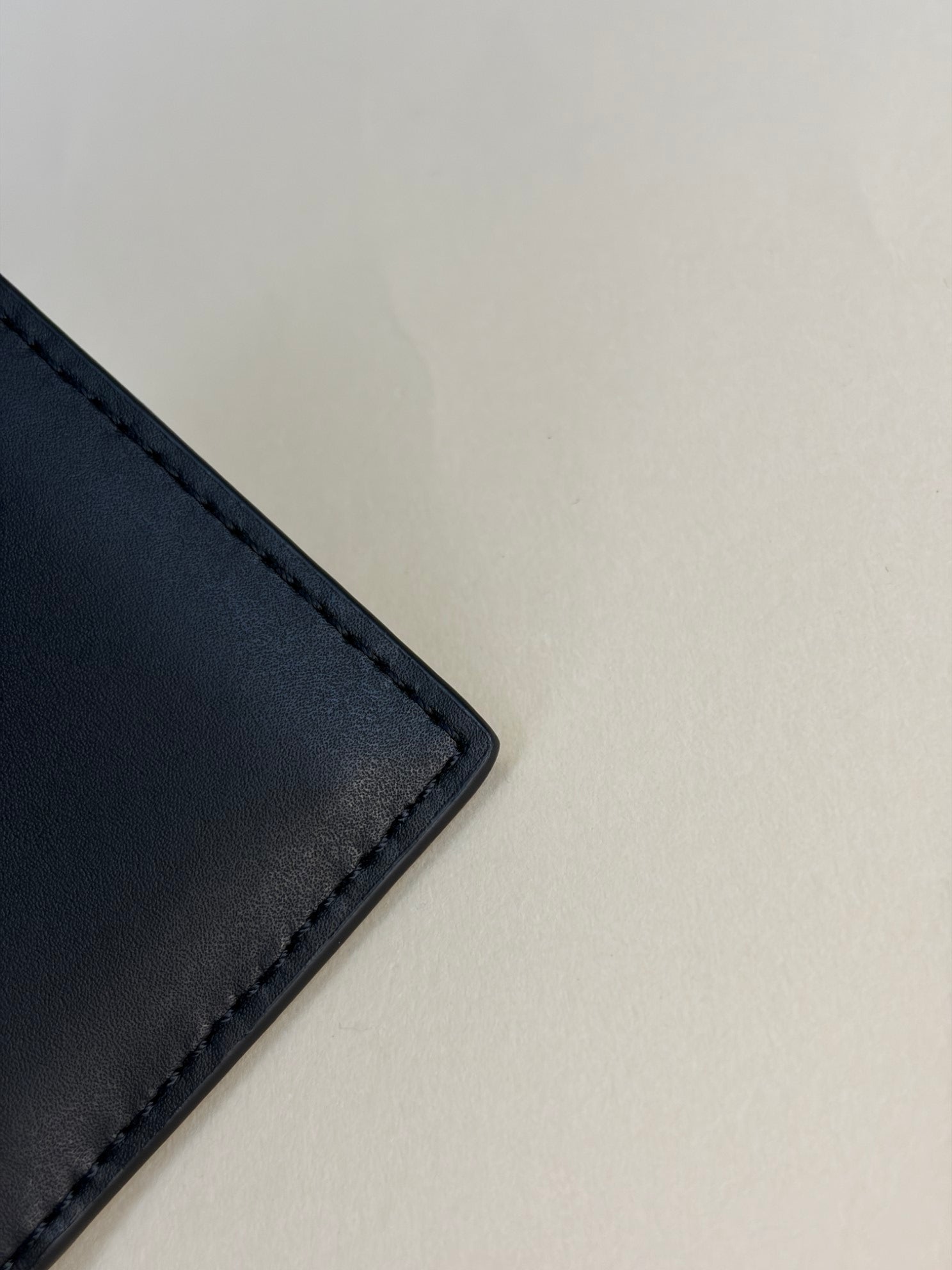 Valentino Black VLTN Logo Card Holder