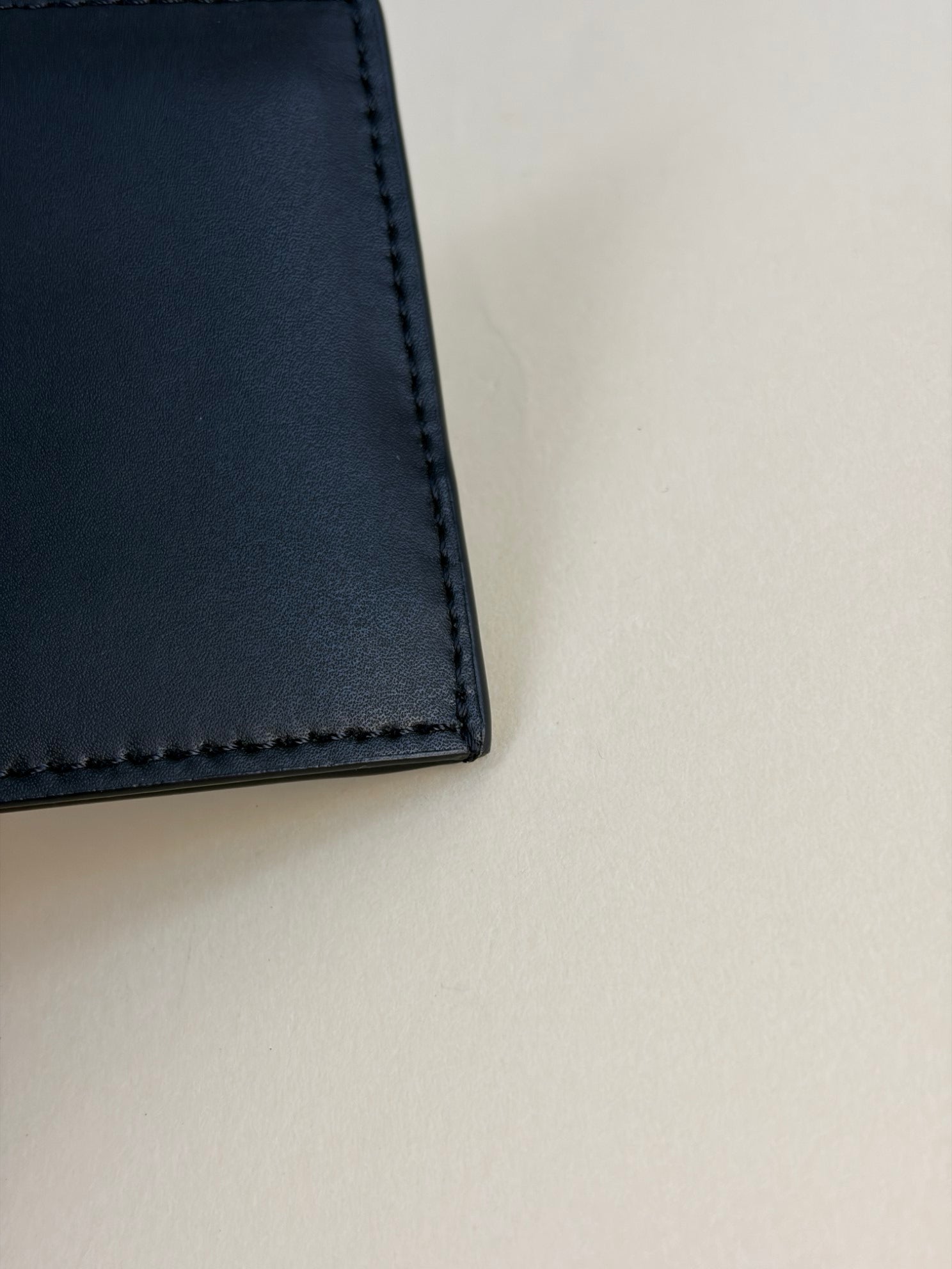 Valentino Black VLTN Logo Card Holder