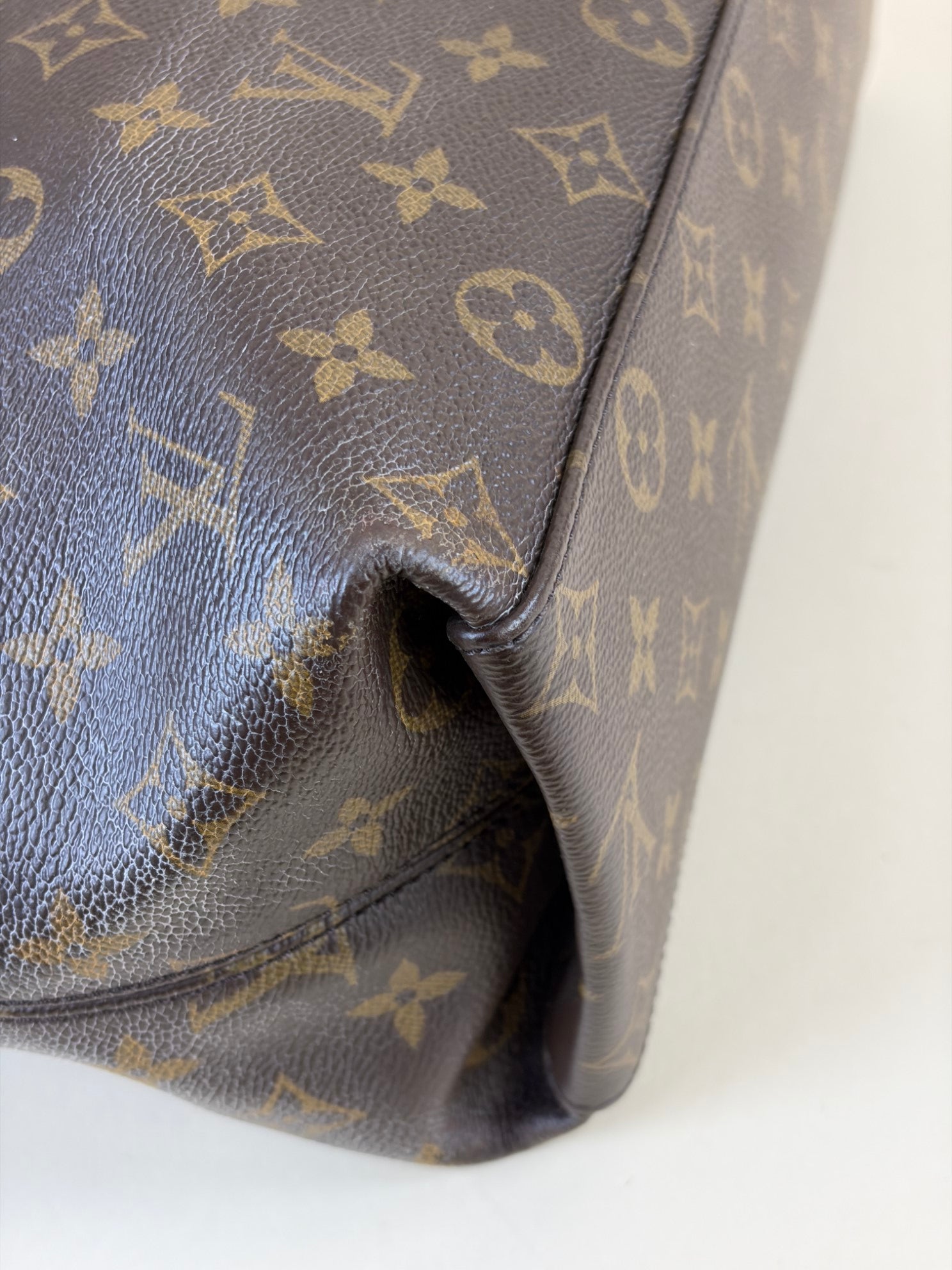Louis Vuitton Monogram Black Tuileries Hobo Bag