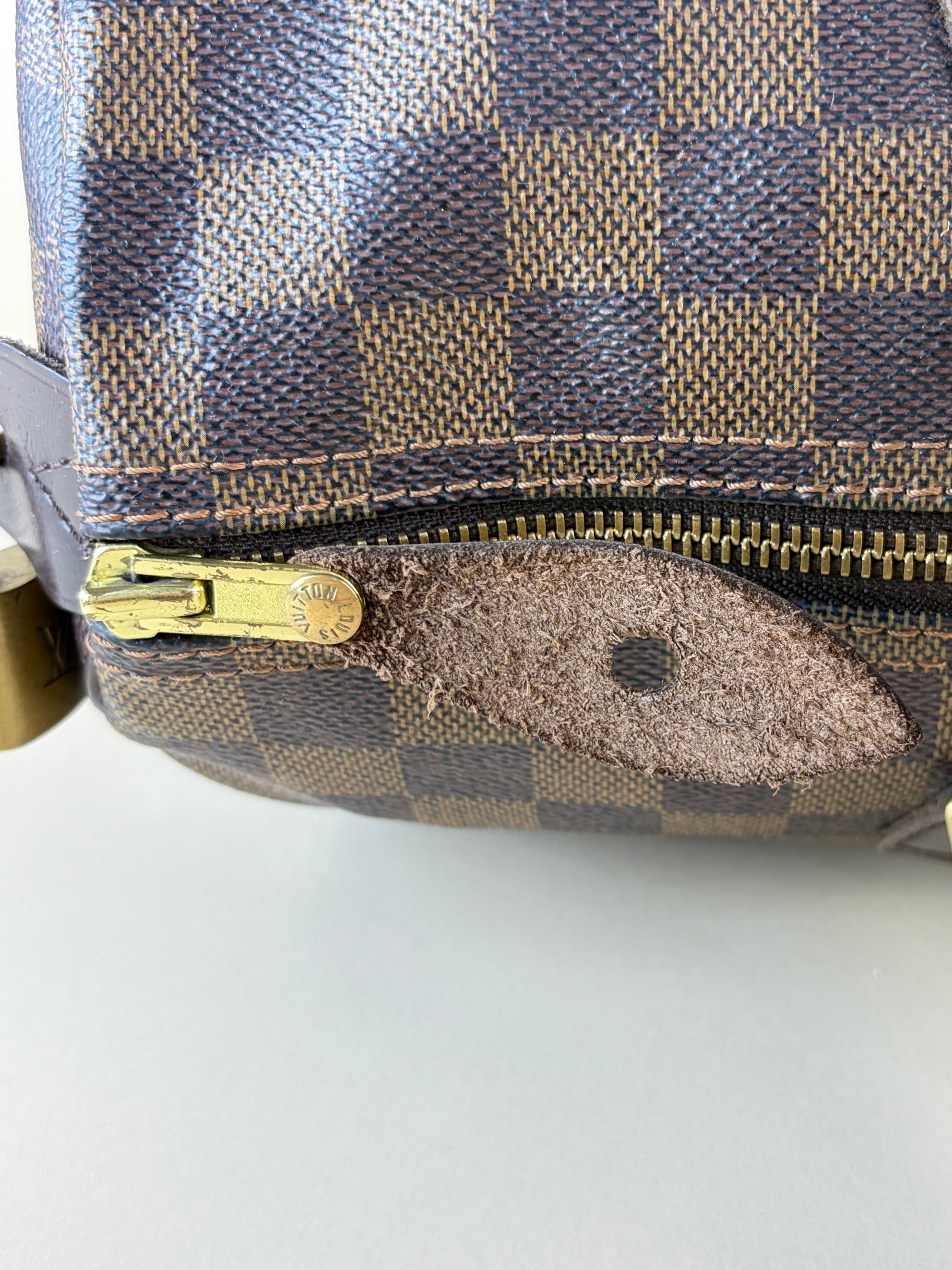 Louis Vuitton Damier Speedy Ebene canvas 35 Bag