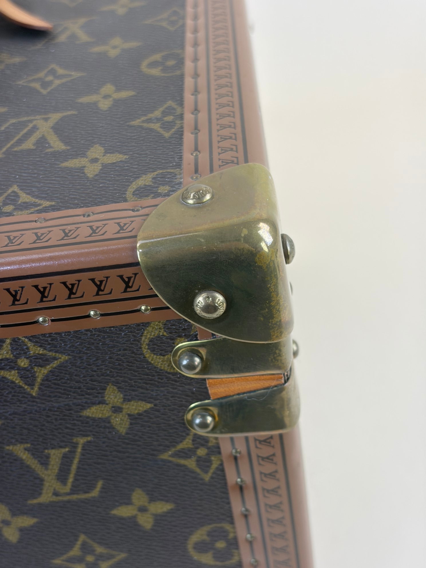 Louis Vuitton Monogram boite flacons beauty train trunk case