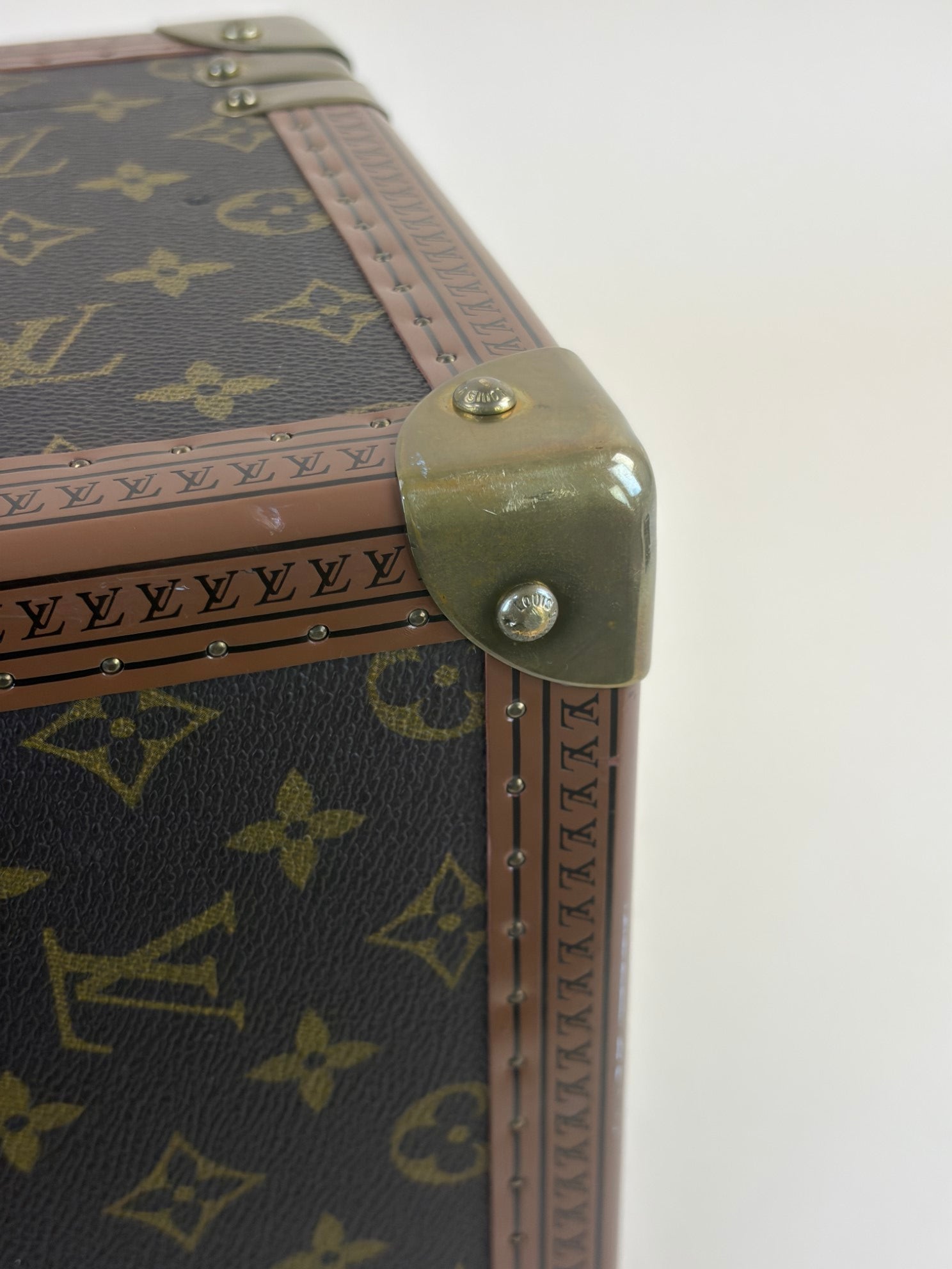 Louis Vuitton Monogram boite flacons beauty train trunk case