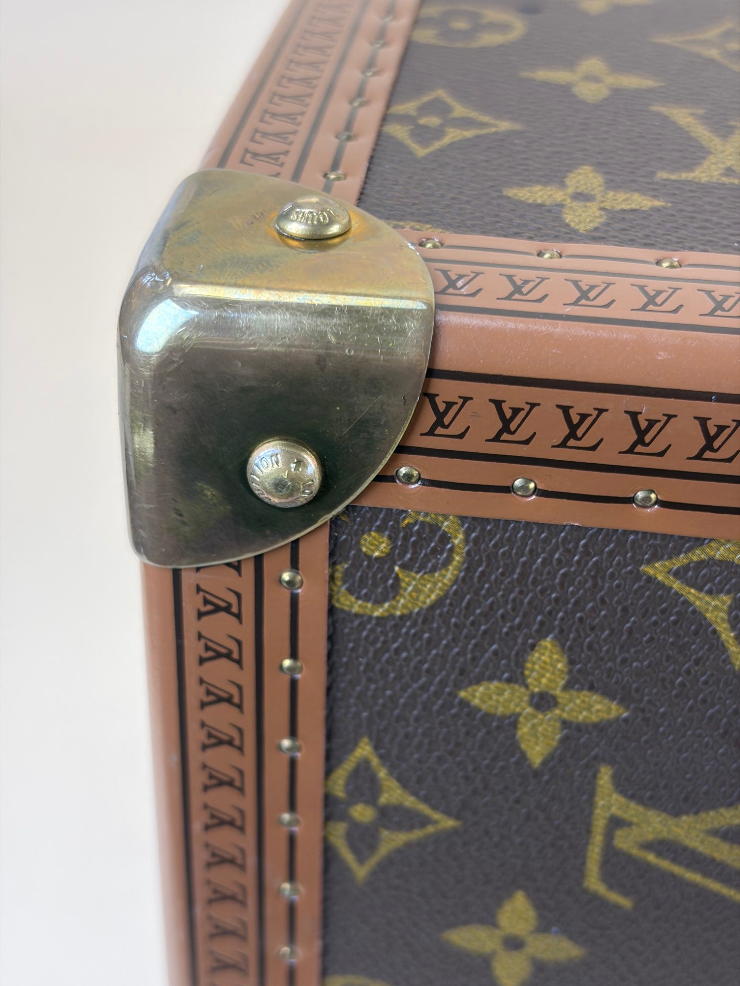 Louis Vuitton Monogram boite flacons beauty train trunk case