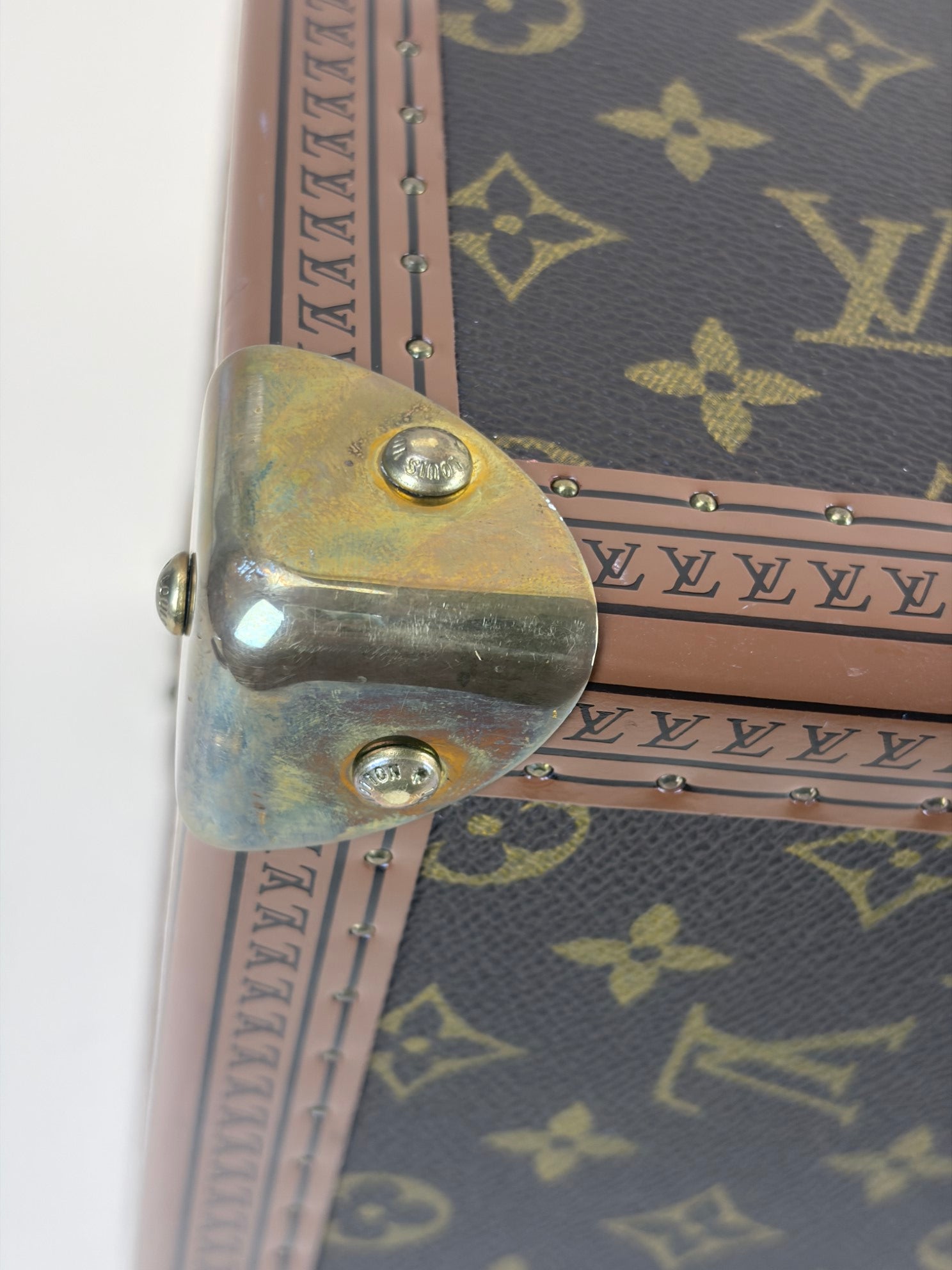 Louis Vuitton Monogram boite flacons beauty train trunk case