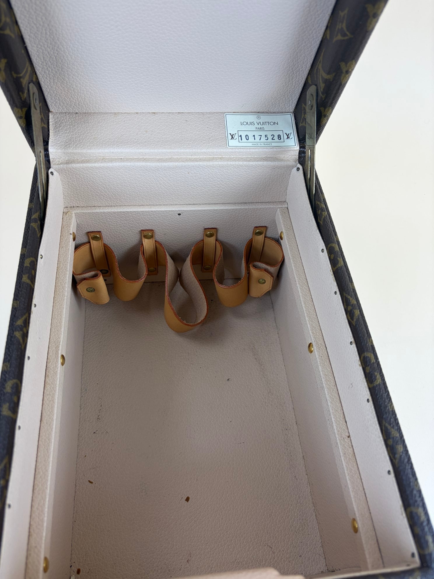 Louis Vuitton Monogram boite flacons beauty train trunk case