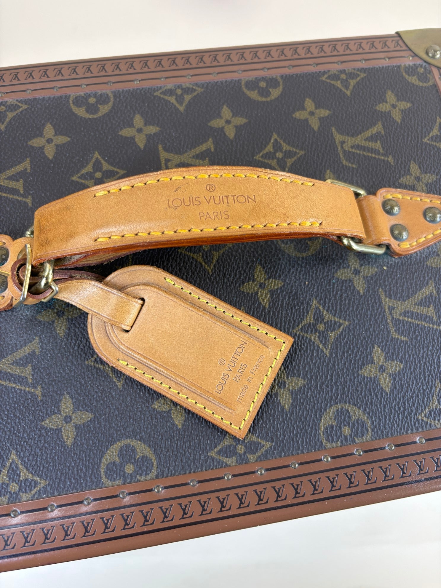 Louis Vuitton Monogram boite flacons beauty train trunk case
