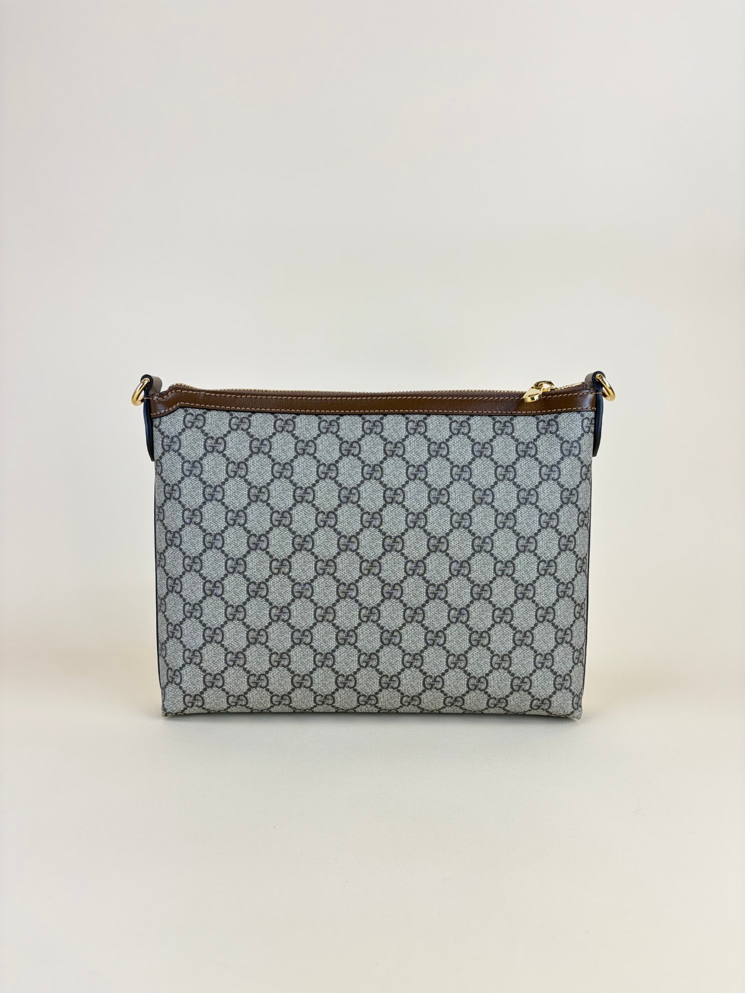 GUCCI supreme messenger bag with interlocking G