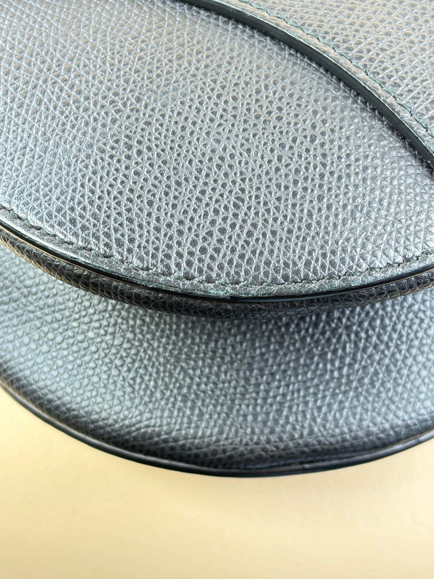 Christian Dior Black Saddle Medium Bag