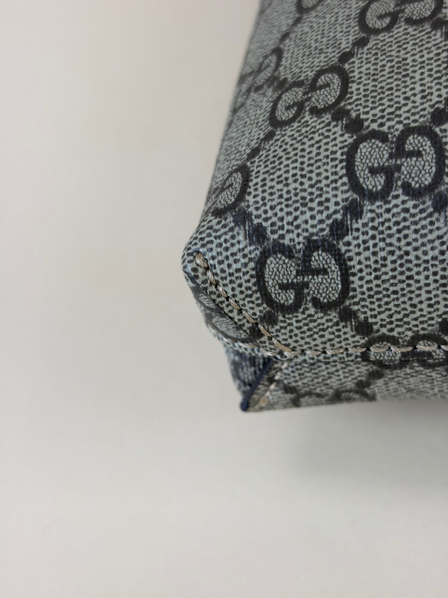 GUCCI supreme messenger bag with interlocking G